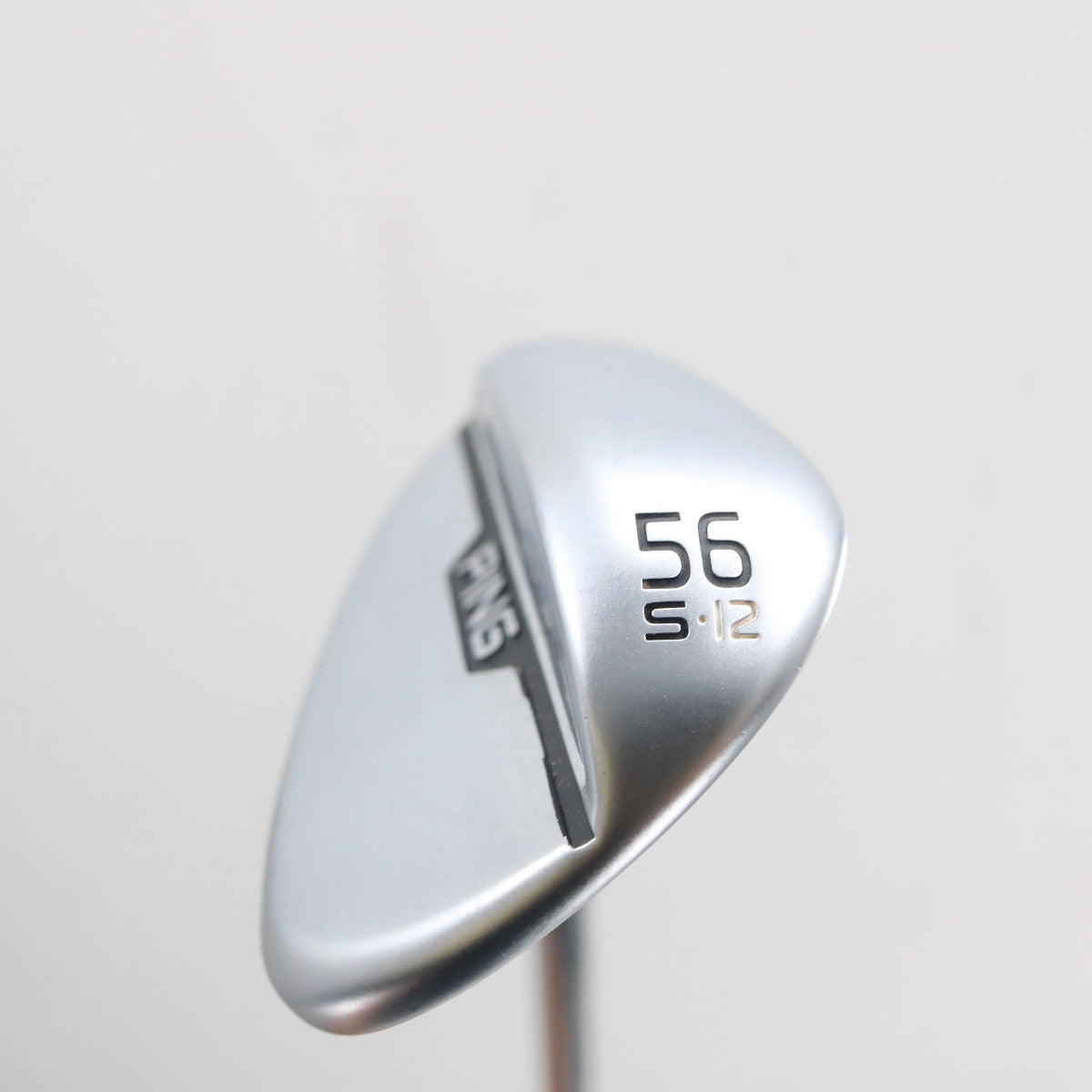 Ping S159 Chrome Sand Wedge 56 Degrees 56.12S Black Dot Steel Left-Hand S-159196