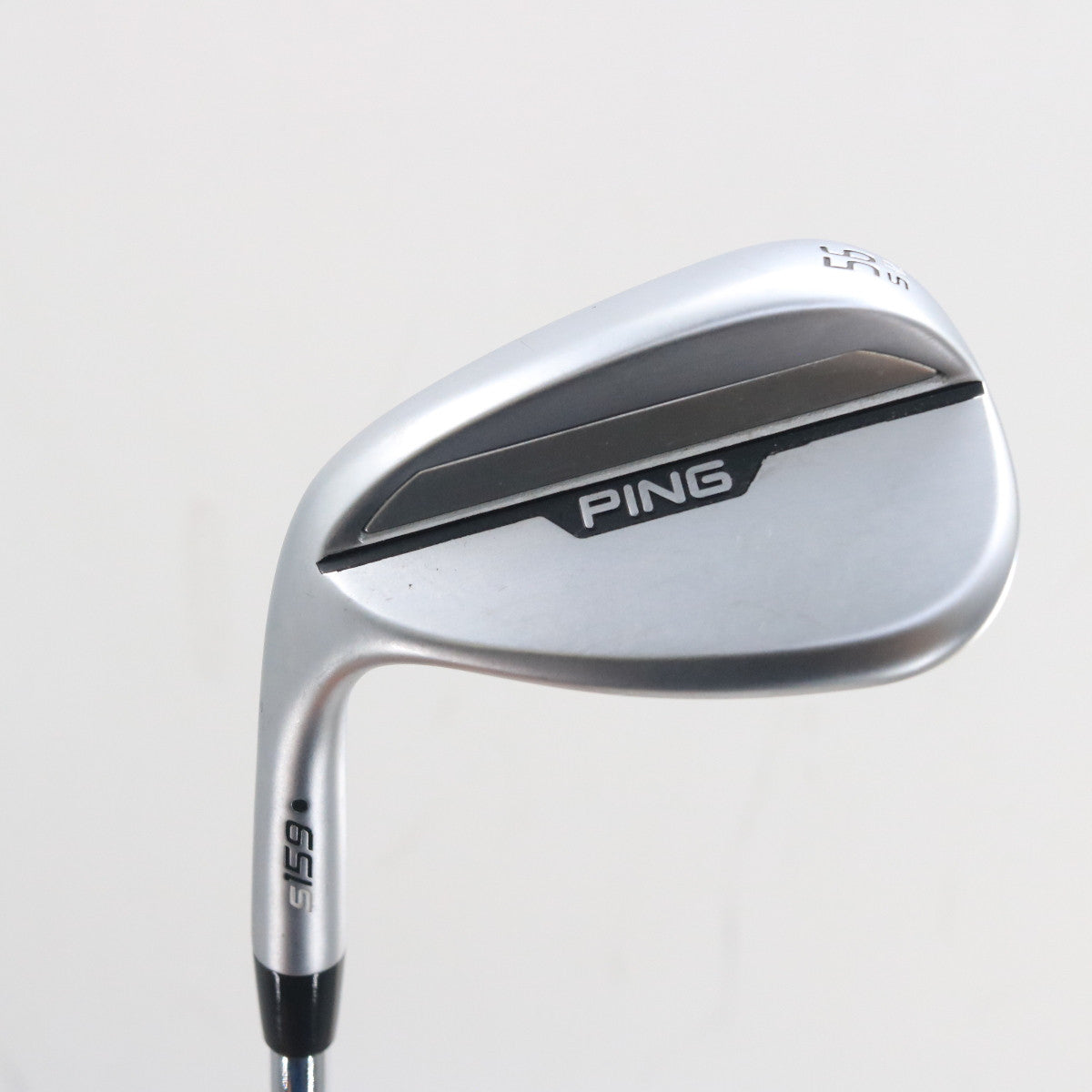 Ping S159 Chrome Sand Wedge 56 Degrees 56.12S Black Dot Steel Left-Hand S-159196