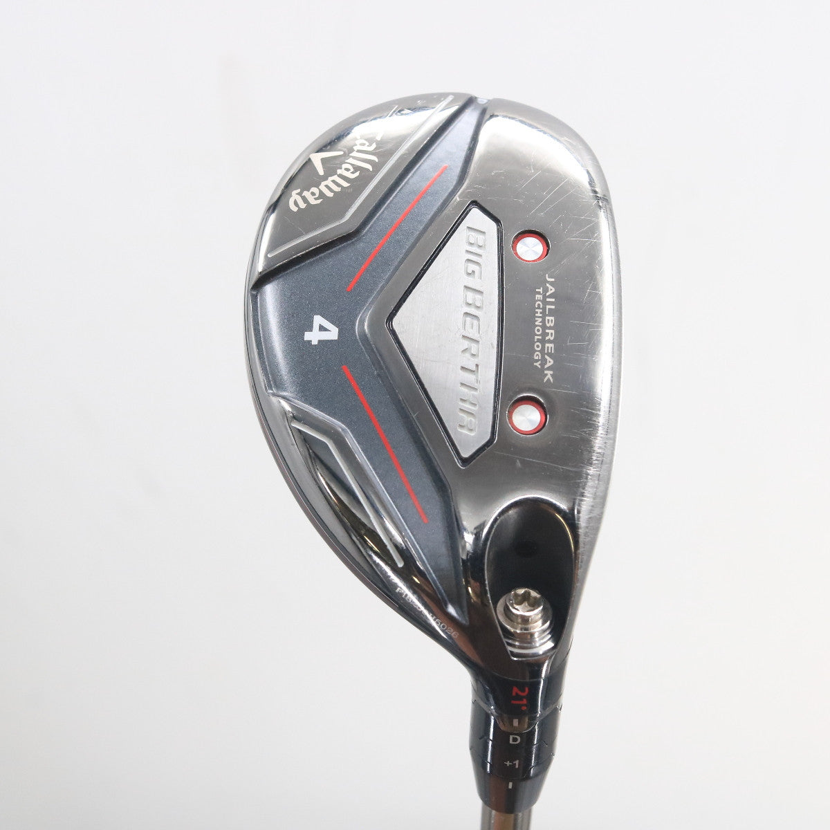 Callaway Big Bertha 4 Hybrid 21 Deg Graphite Recoil ESX F2 Senior RH S-159346