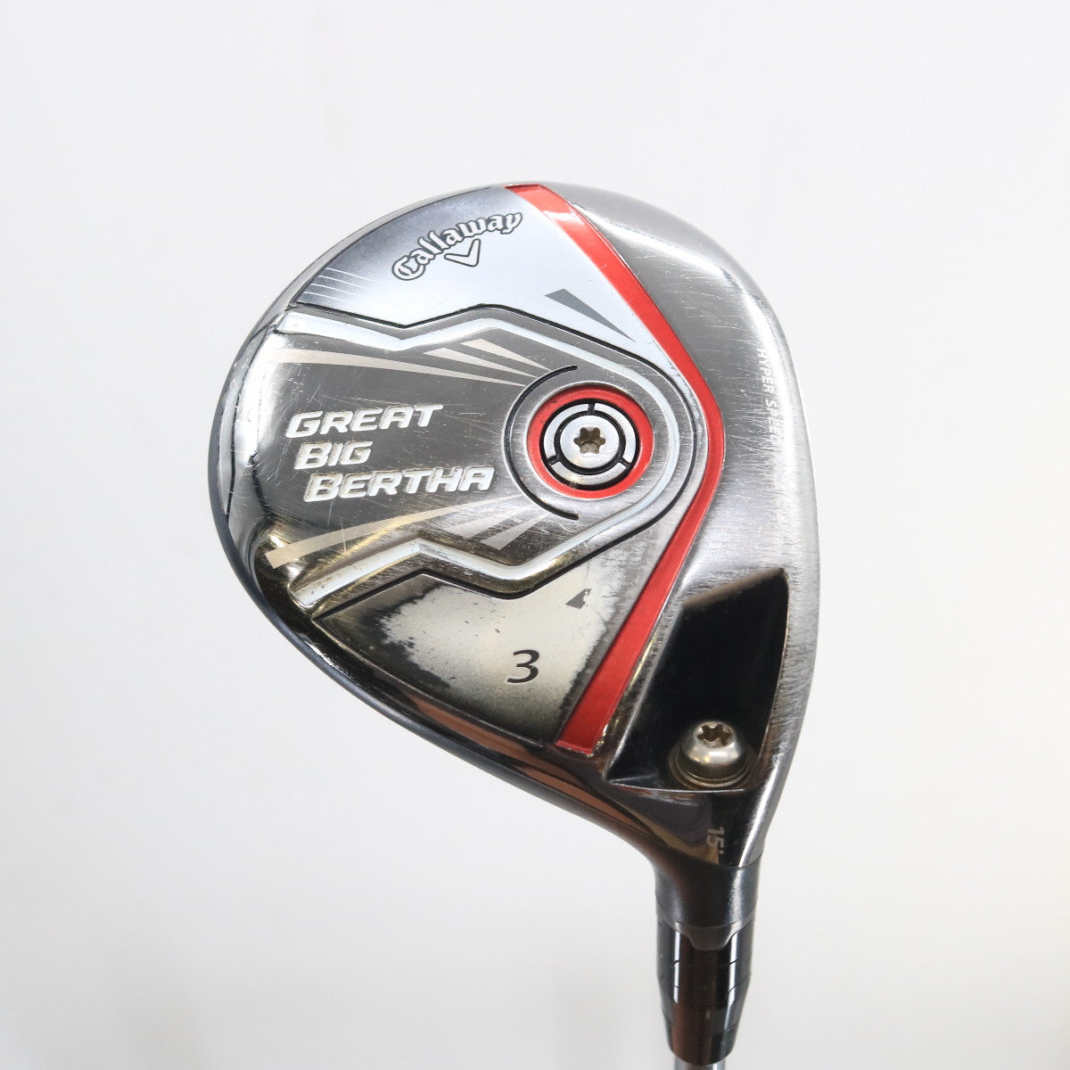 Callaway Great Big Bertha 3 Fairway Wood 15 Deg Graphite R Regular RH S-159381