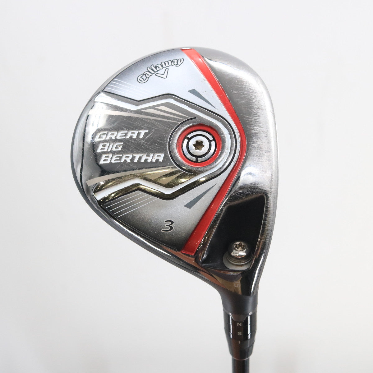 Callaway Great Big Bertha 3 Fairway Wood 15 Degrees Graphite S Stiff RH S-159382