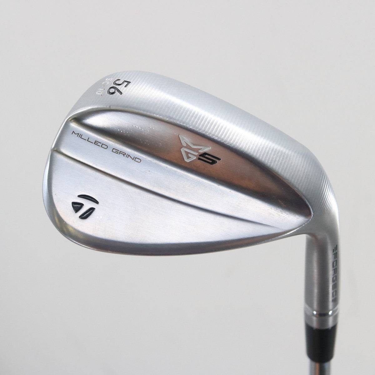 Taylormade Milled Grind 5 Satin Chrome Wedge 56 Deg 56.10SC Steel RH S-159477