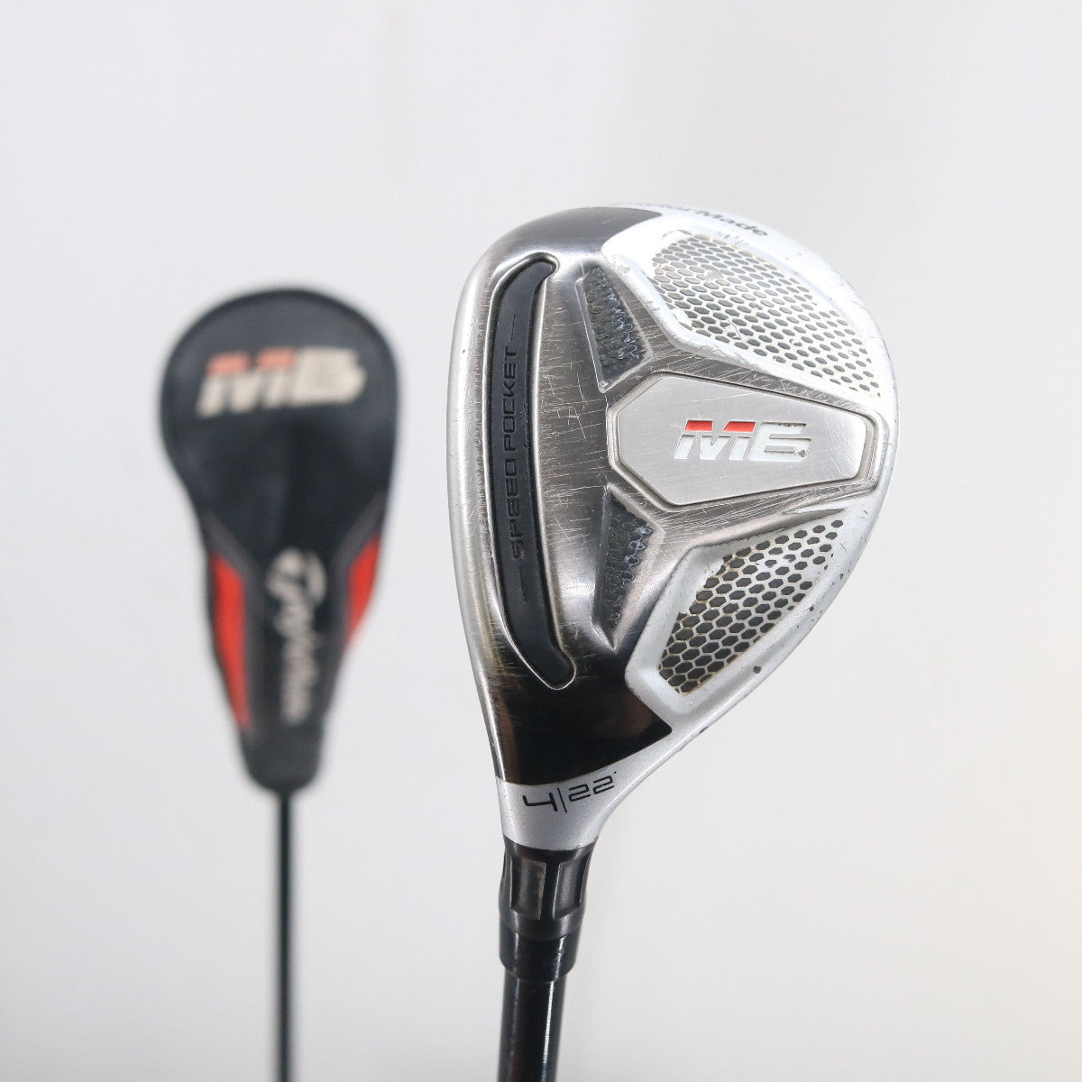 TaylorMade M6 Rescue 4 Hybrid 22 Deg Graphite Atmos R Regular Left-Hand S-159927