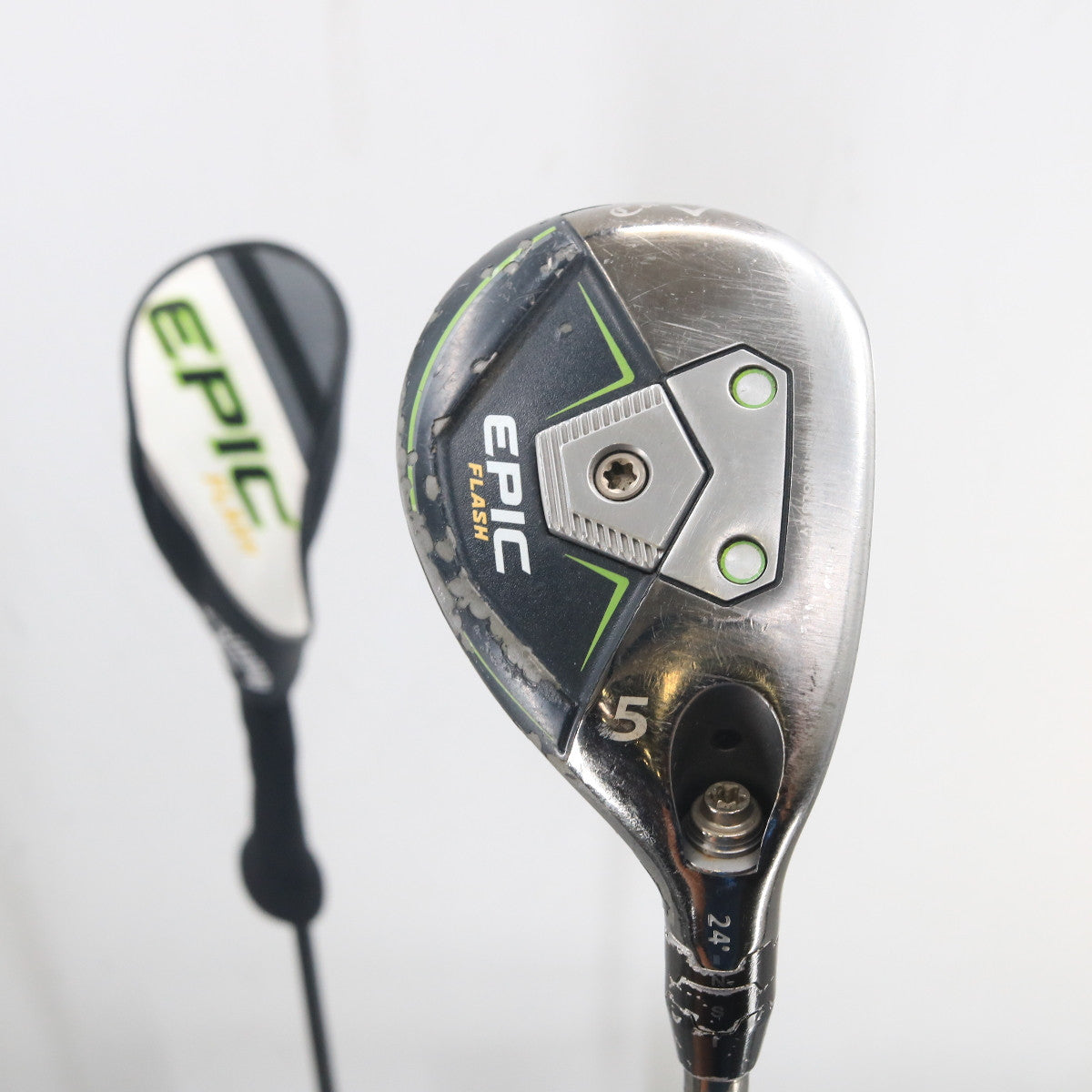 Callaway Epic Flash Women's 5 Hybrid 24 Deg Graphite Recoil F1 Ladies RH S-160594
