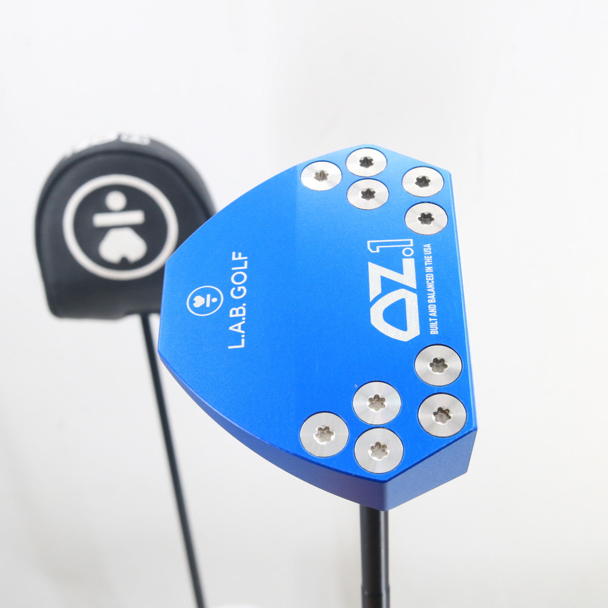 L.A.B. Golf OZ.1 Blue Mallet Putter Black Steel 35 Inches 35" RH S-161034