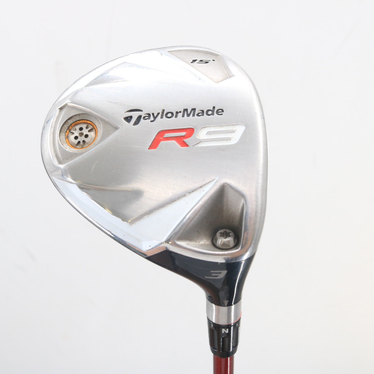 TaylorMade R9 Fairway 3 Wood 15 Deg Graphite Motore 70 Stiff Right-Hand S-161117