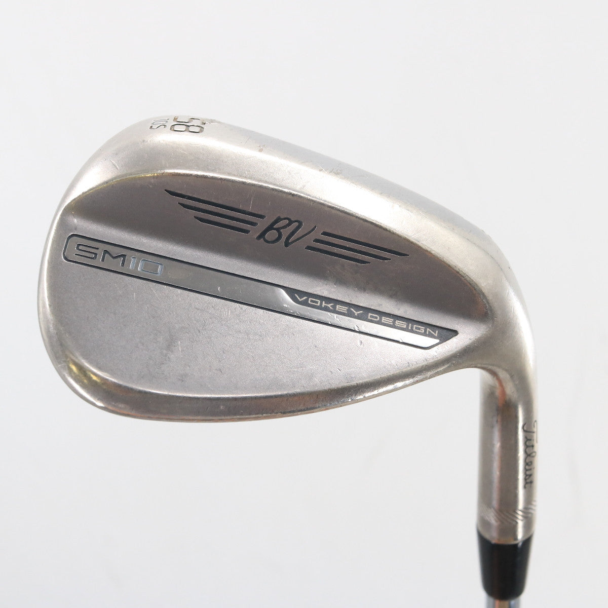 Titleist Vokey SM10 Nickel Lob Wedge 58 Degrees 58.10 S-Grind Steel RH S-161152