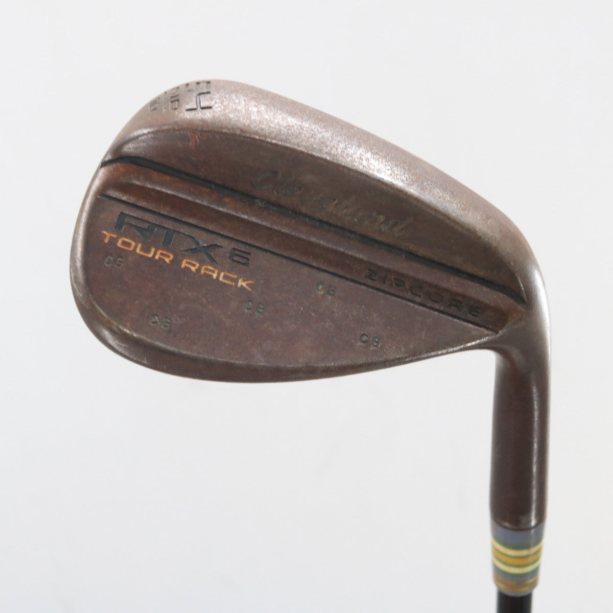 Cleveland RTX 6 Zipcore Tour Rack Raw Wedge 54 Deg 54.10 Steel Stiff RH S-161155