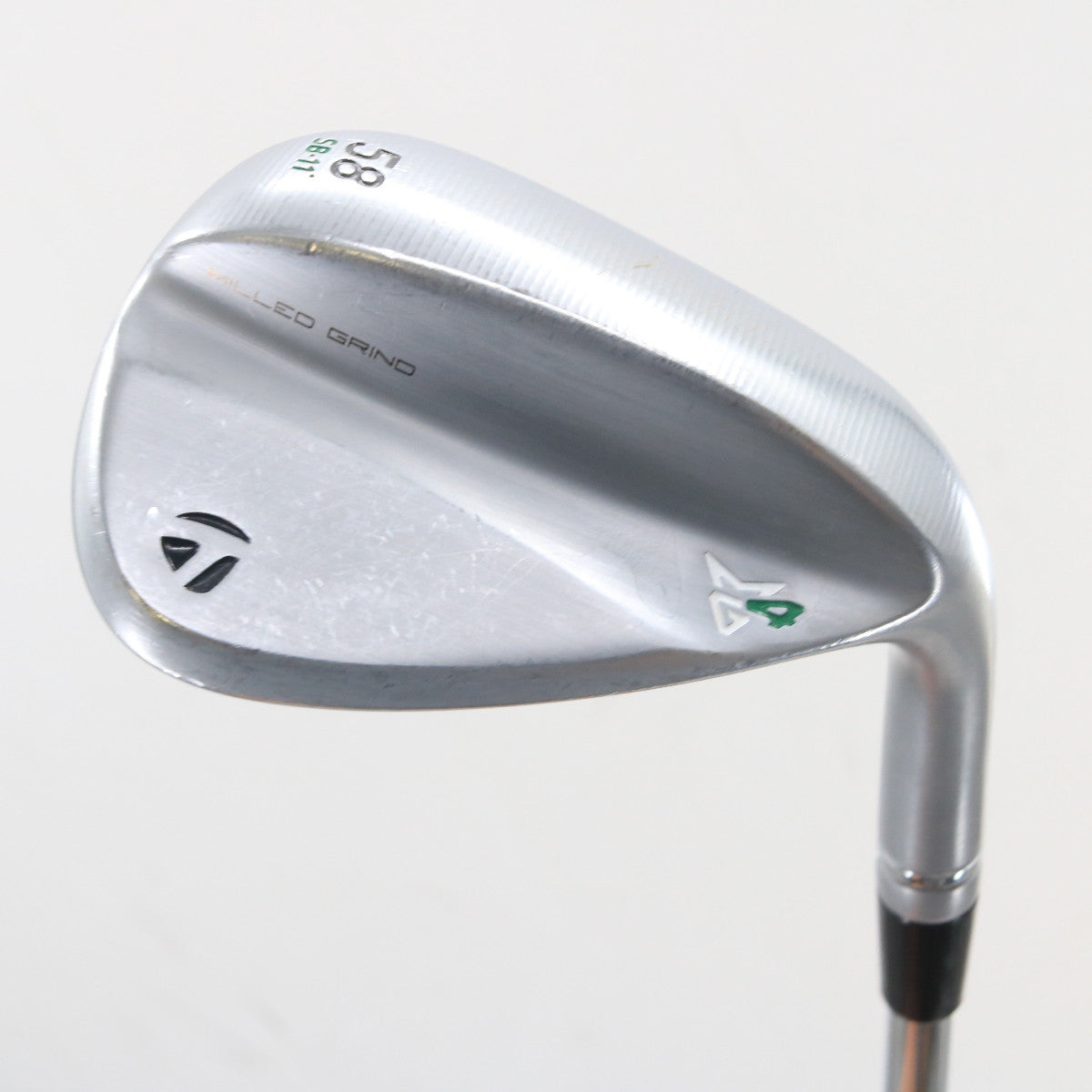 Taylormade Milled Grind 4 Chrome Lob Wedge 58 Deg 58.11SB Steel Stiff RH S-161216