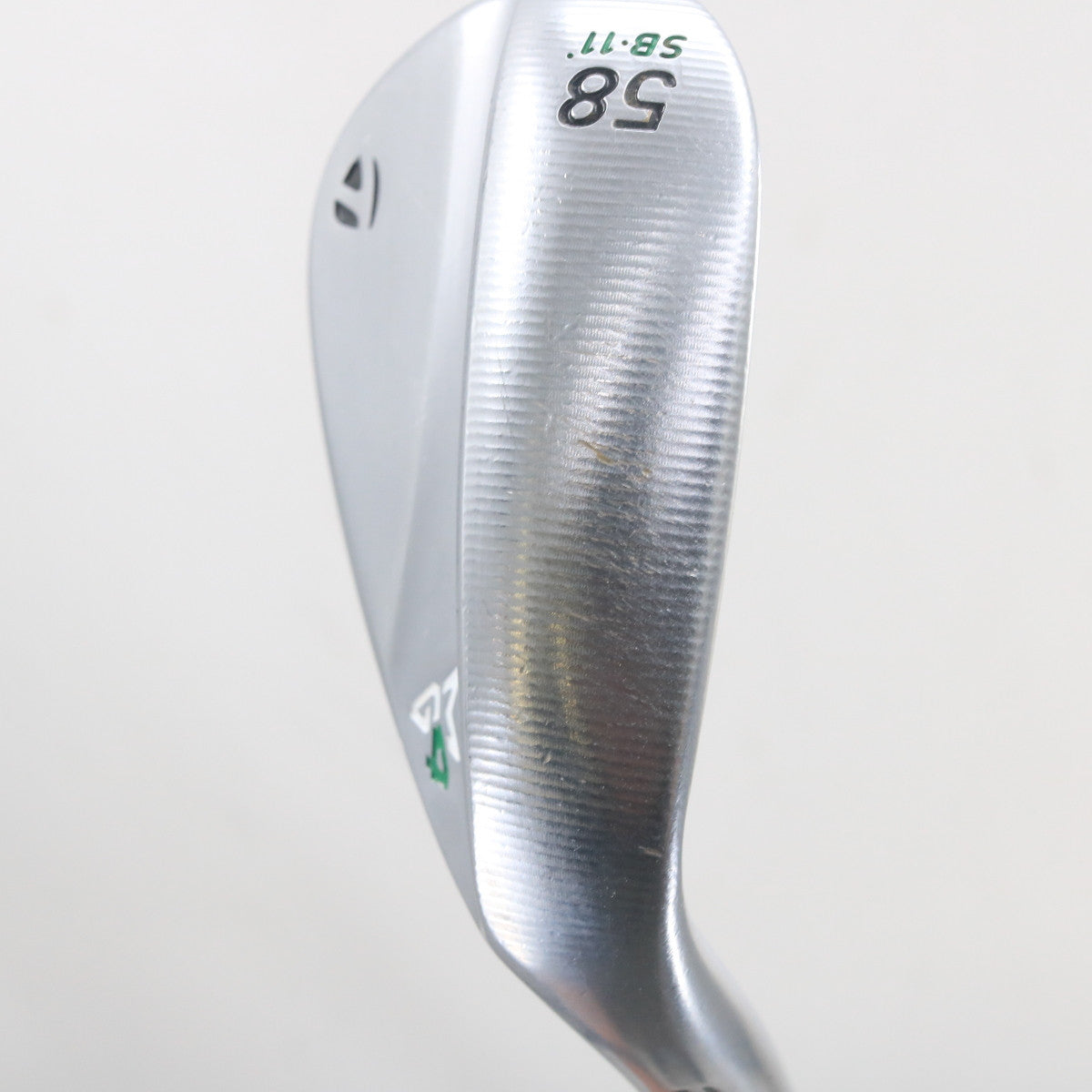 Taylormade Milled Grind 4 Chrome Lob Wedge 58 Deg 58.11SB Steel Stiff RH S-161216