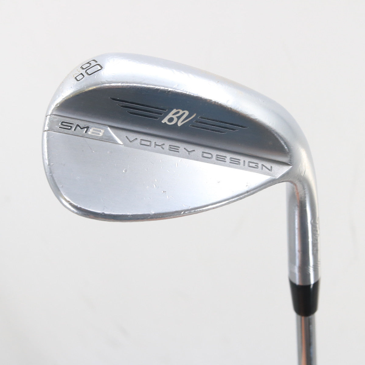 Titleist Vokey SM8 Tour Chrome Lob Wedge 60 Deg 60.12 D-Grind Steel RH S-161253