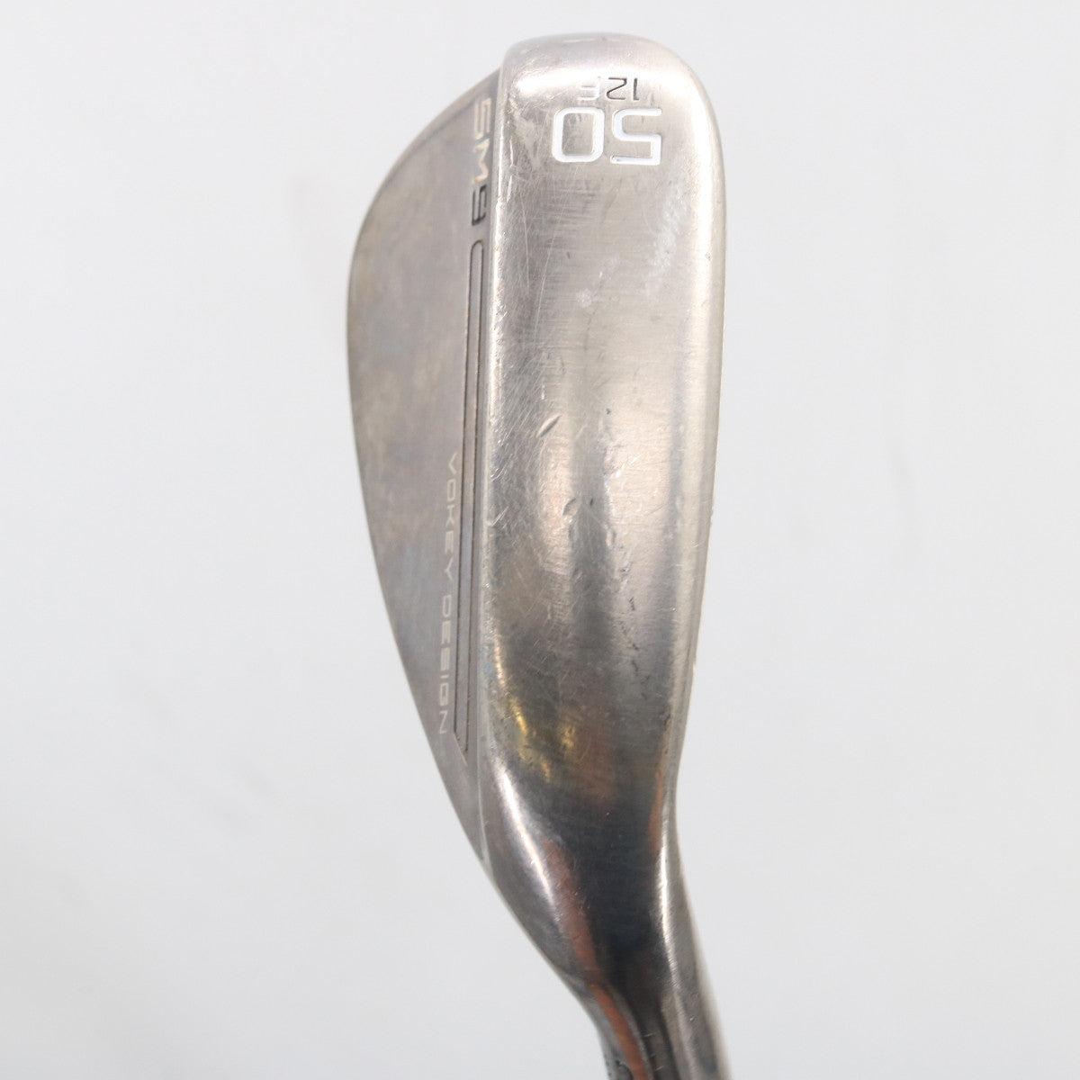 Titleist Vokey SM9 Brushed Steel Gap Wedge 50 Deg 50.12F Steel Stiff RH S-161259