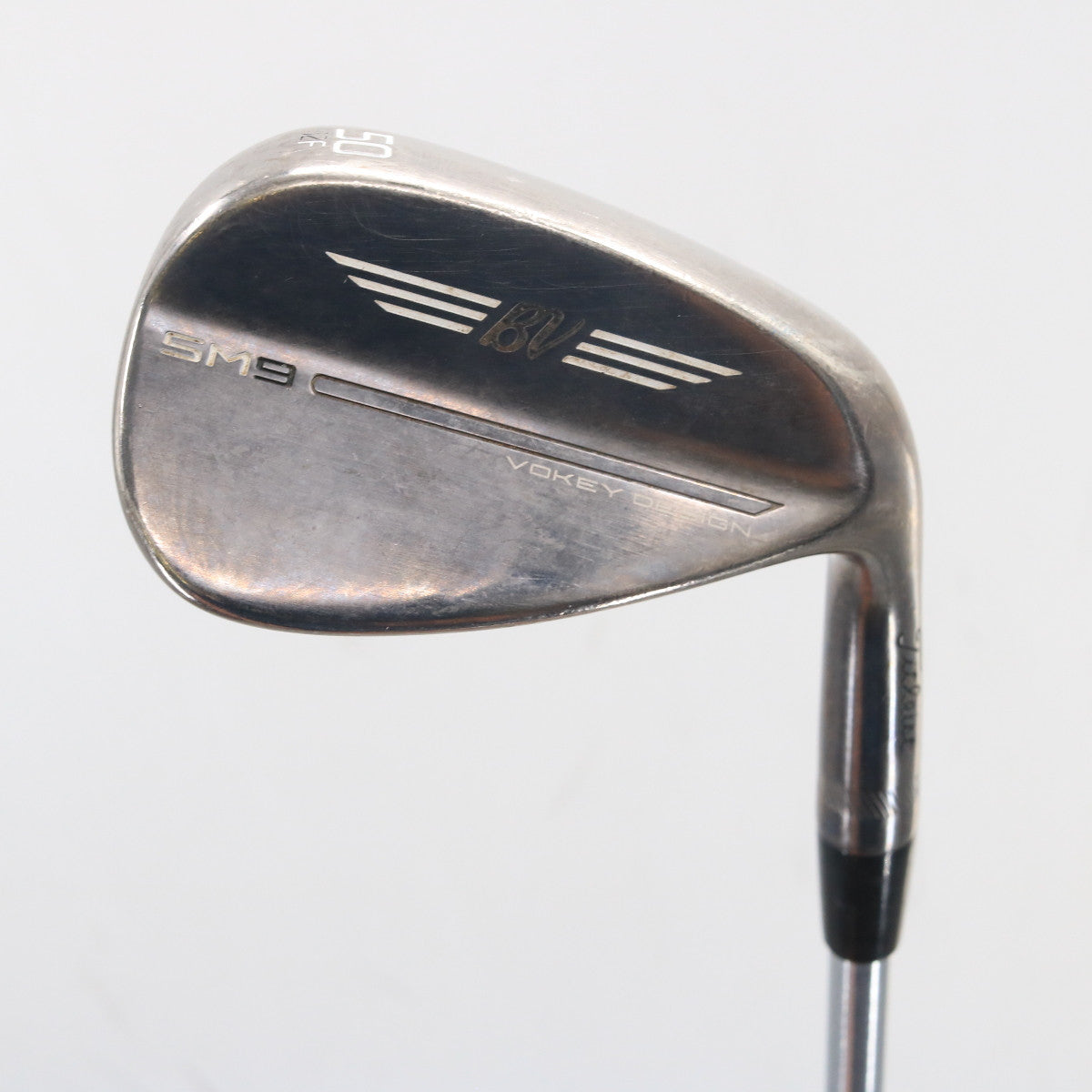 Titleist Vokey SM9 Brushed Steel Gap Wedge 50 Deg 50.12F Steel Stiff RH S-161259