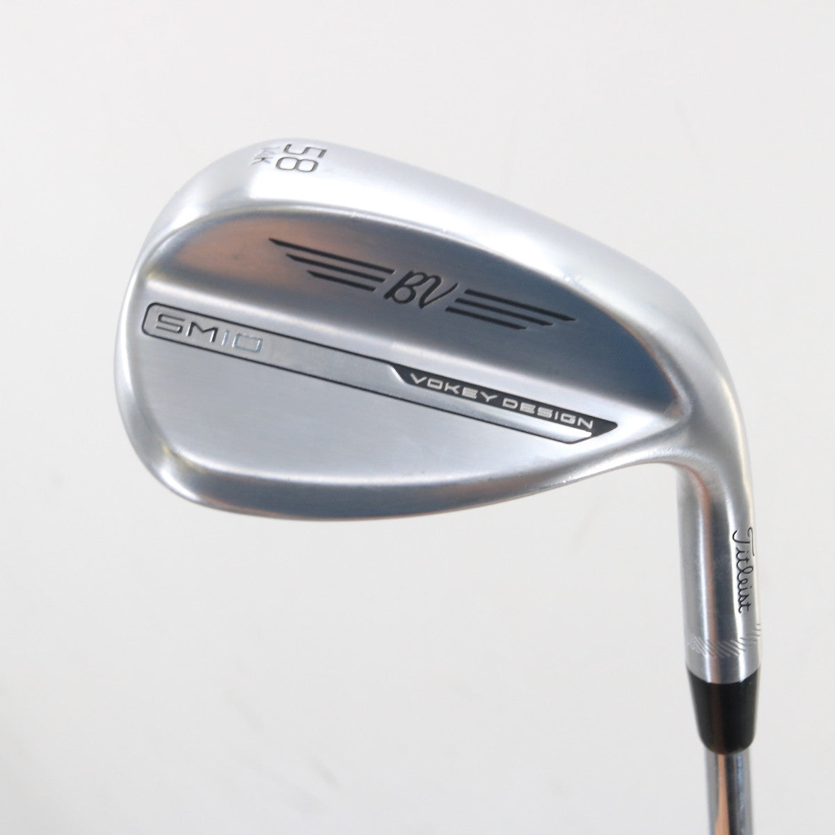 Titleist Vokey SM10 Tour Chrome Lob Wedge 58 Deg 58.14 K-Grind Steel RH S-161265