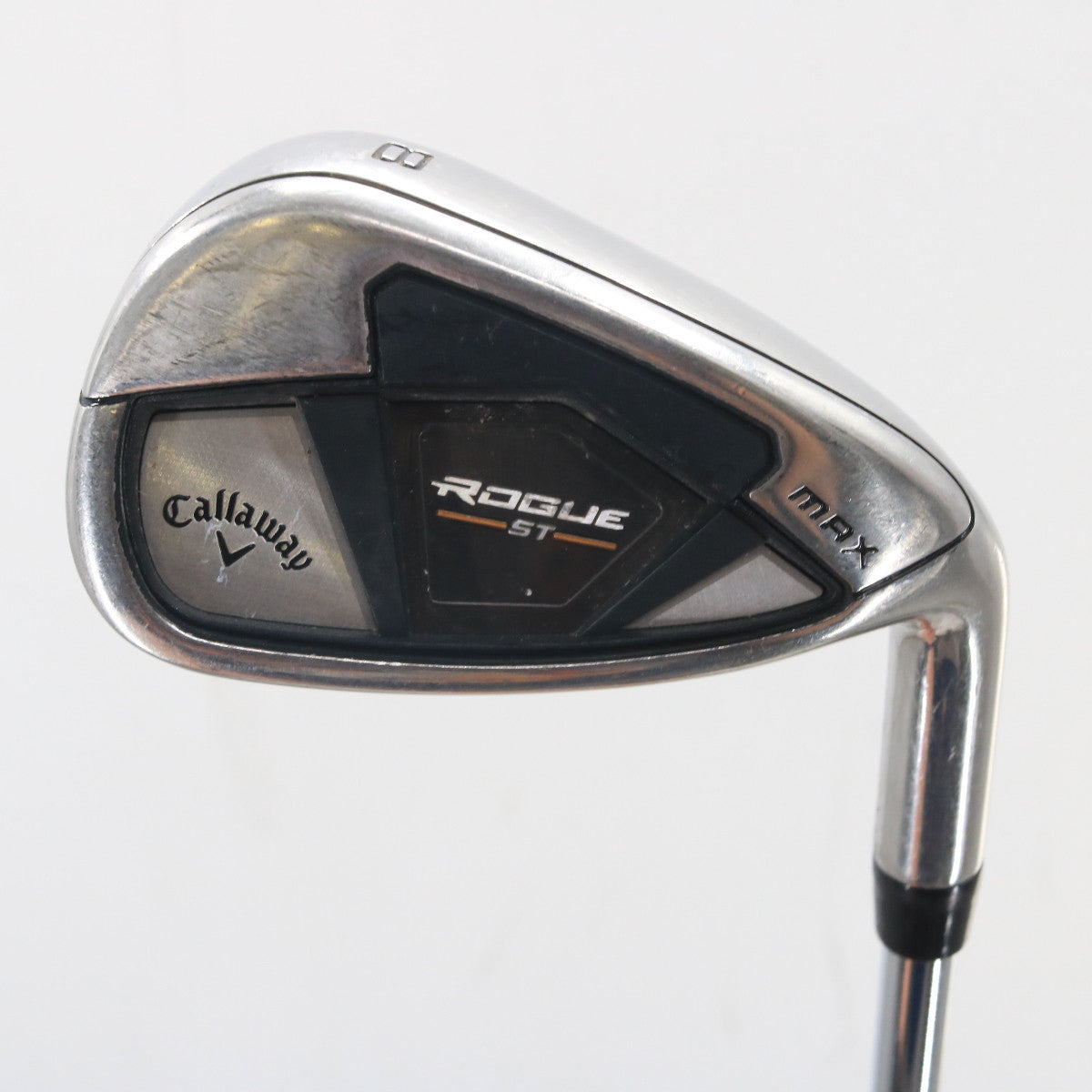 Callaway Rogue ST Max Individual 8 Iron Steel Elevate MPH 95 S Stiff RH S-161497