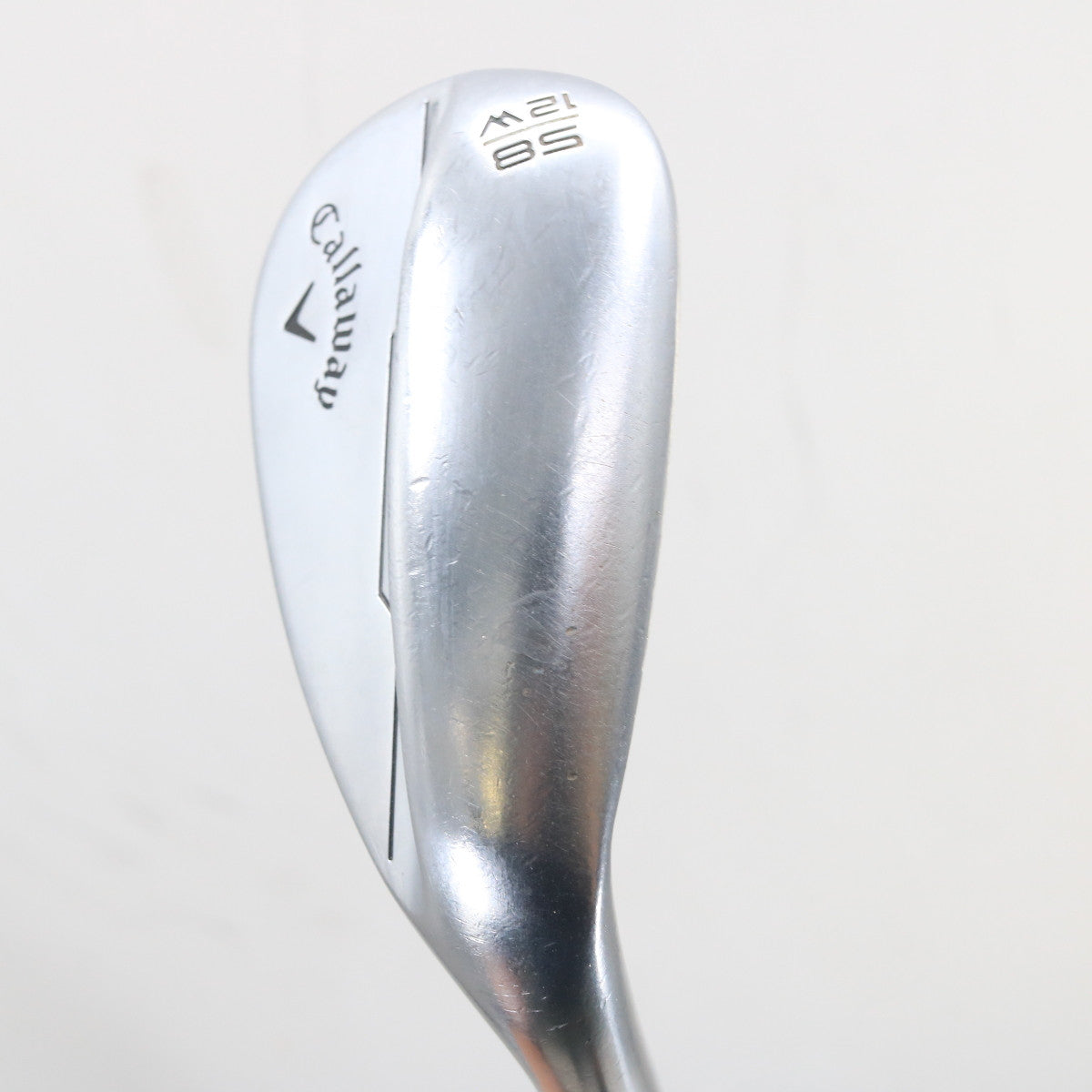 Callaway Opus Brushed Chrome Lob Wedge 58 Deg 58.12 W-Grind Steel RH S-161532
