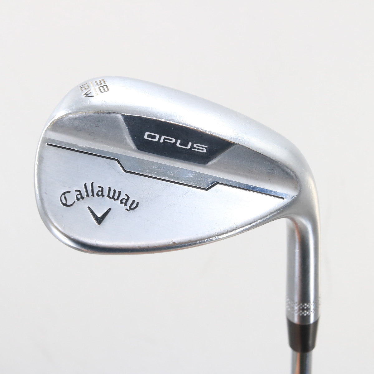Callaway Opus Brushed Chrome Lob Wedge 58 Deg 58.12 W-Grind Steel RH S-161532