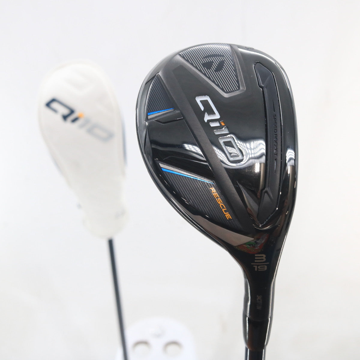 Taylormade Qi10 Rescue 3 Hybrid 19 Deg Ventus VeloCore 9-X X-Stiff RH S-161768