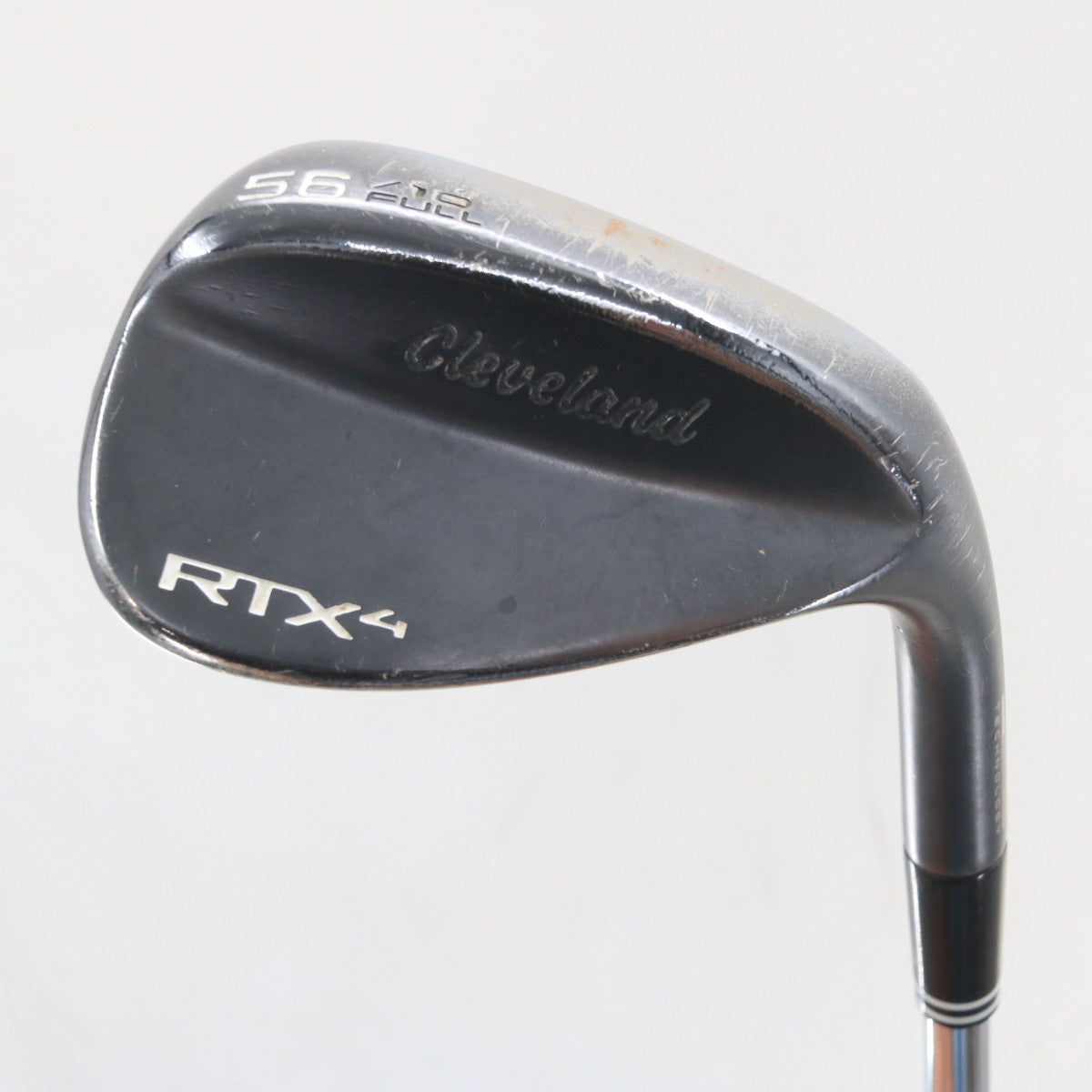 Cleveland RTX-4 Black Satin Sand Wedge 56 Deg 56.10 FULL Steel Stiff RH S-161803