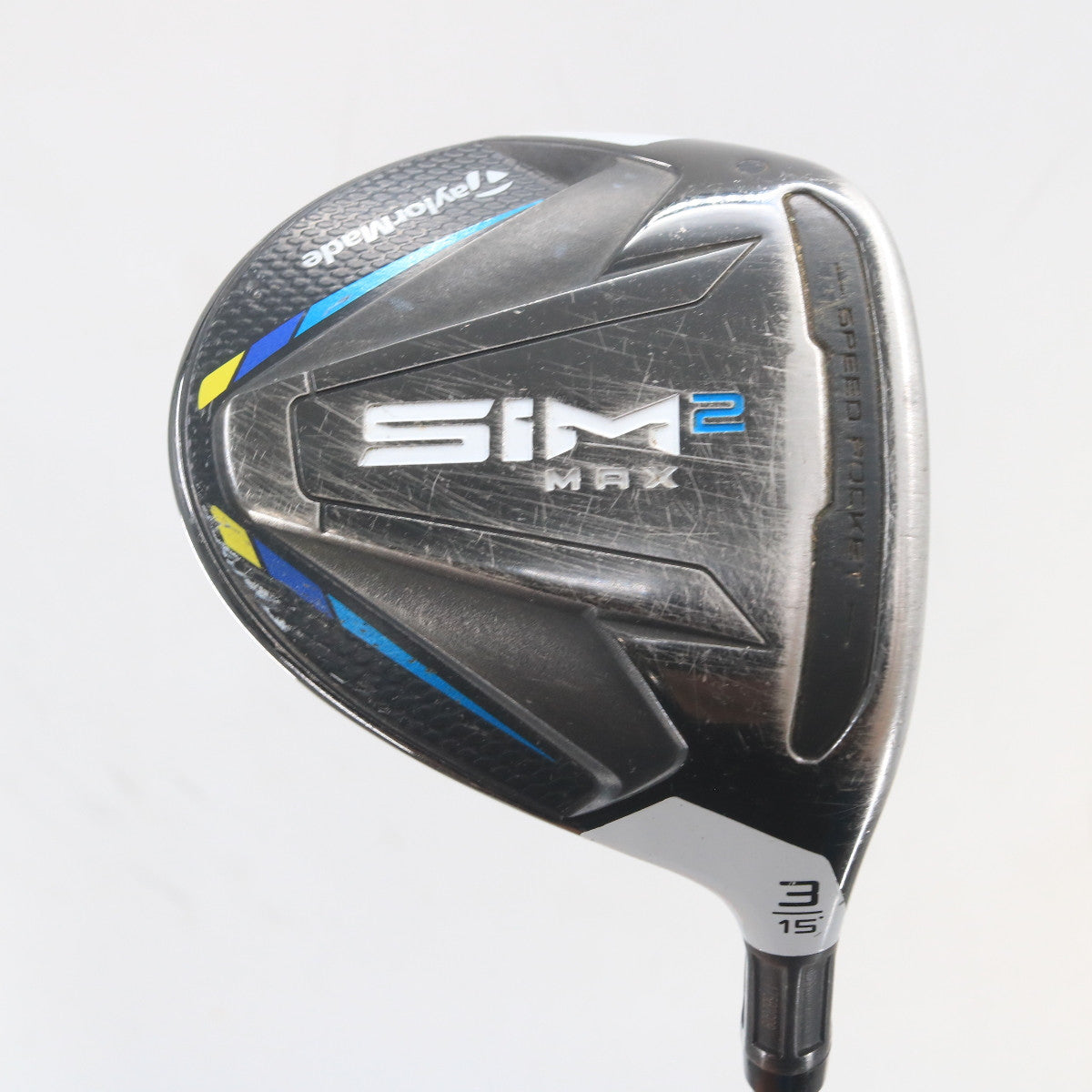 TaylorMade SIM2 Max 3 Fairway Wood 15 Deg Graphite RipTide 6.0 Stiff RH S-161808