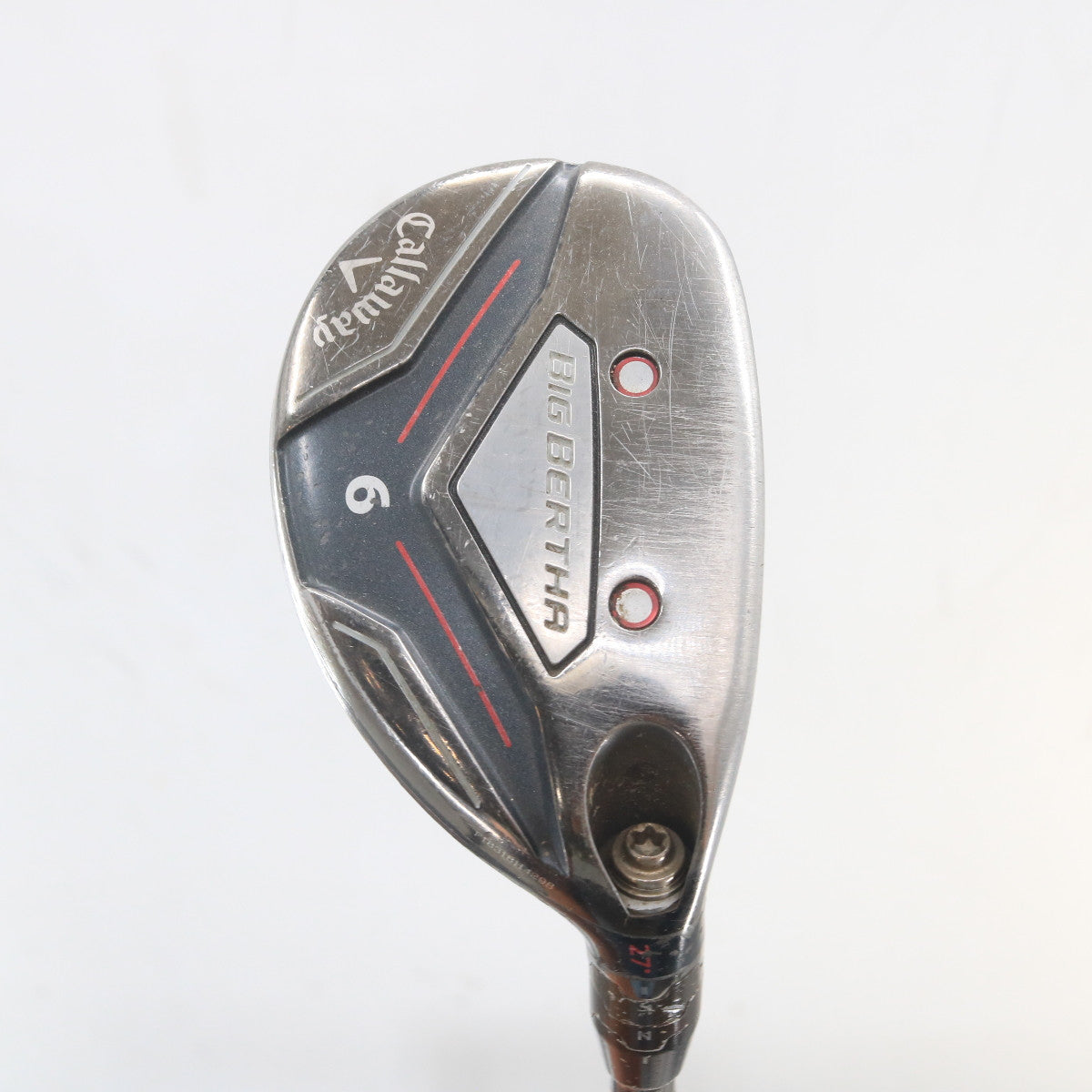 Callaway Big Bertha 6 Hybrid 27 Deg Graphite Recoil  ESX 460 Senior RH S-161842