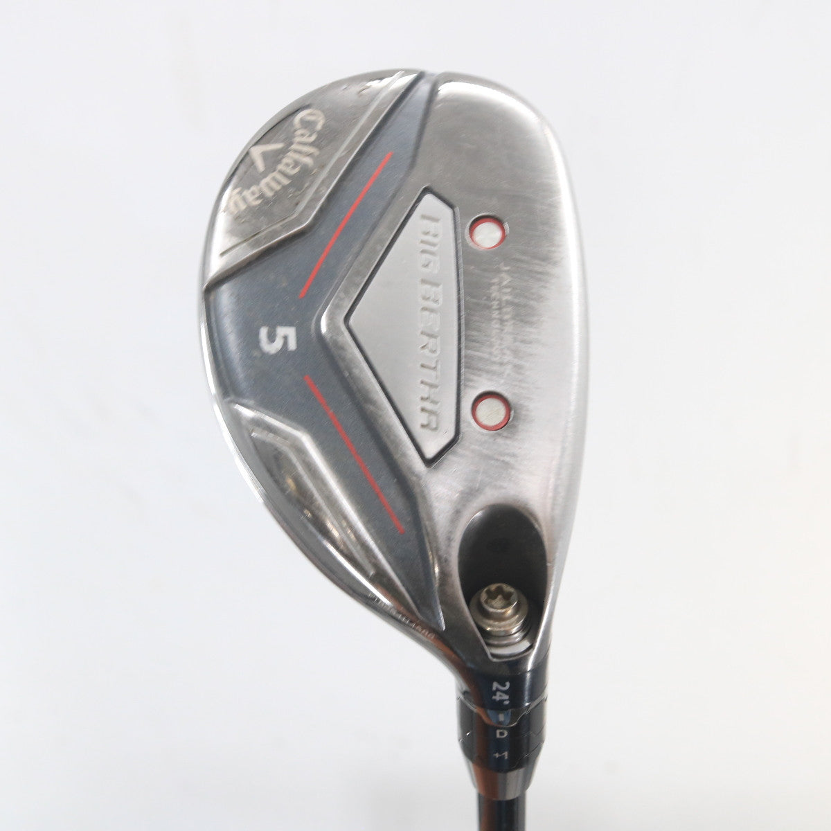 Callaway Big Bertha 5 Hybrid 24 Degrees Graphite C6 Series 50 Senior RH S-161843