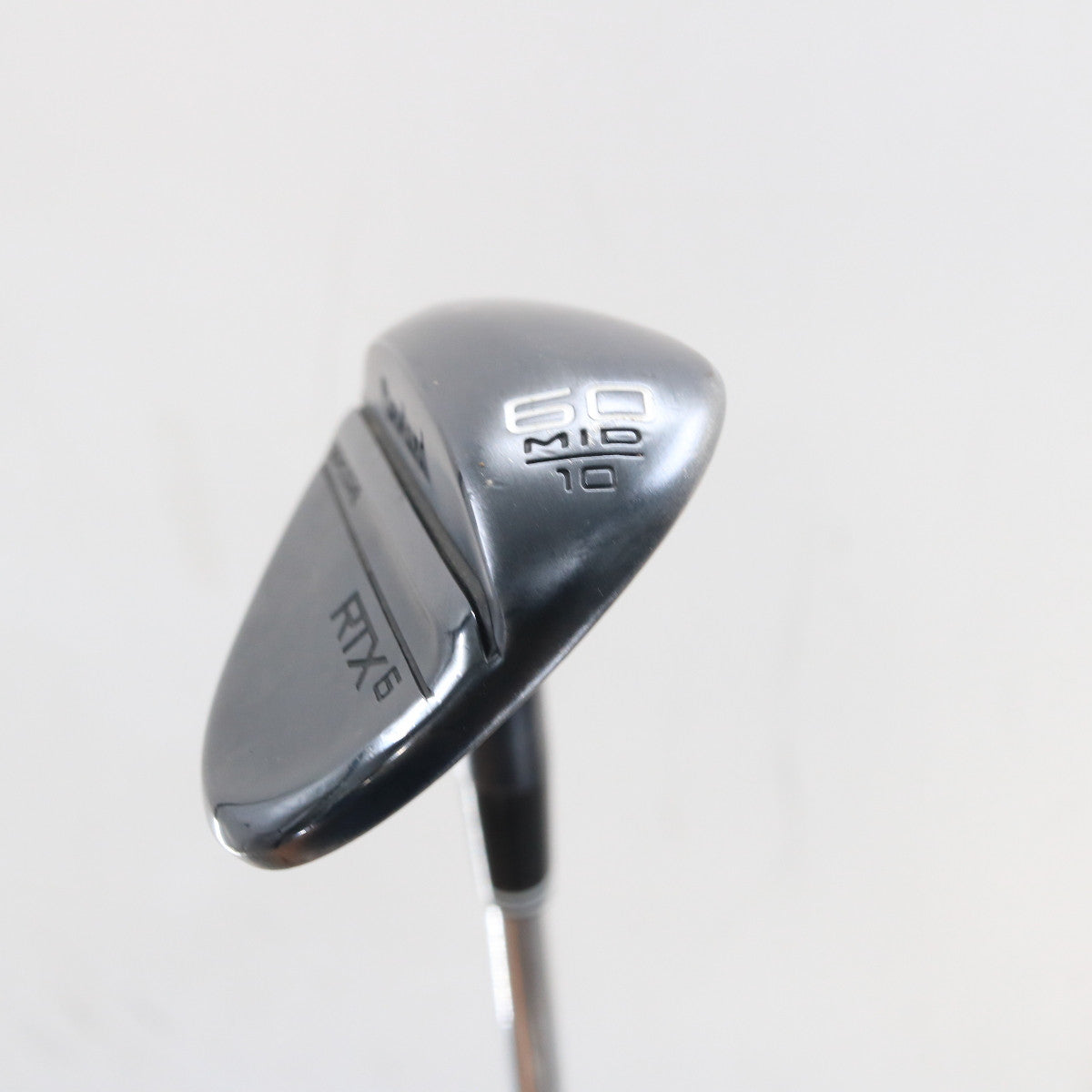 Cleveland RTX 6 Zipcore Black Satin Lob Wedge 60 Deg 60.10MID Left-Hand S-162224