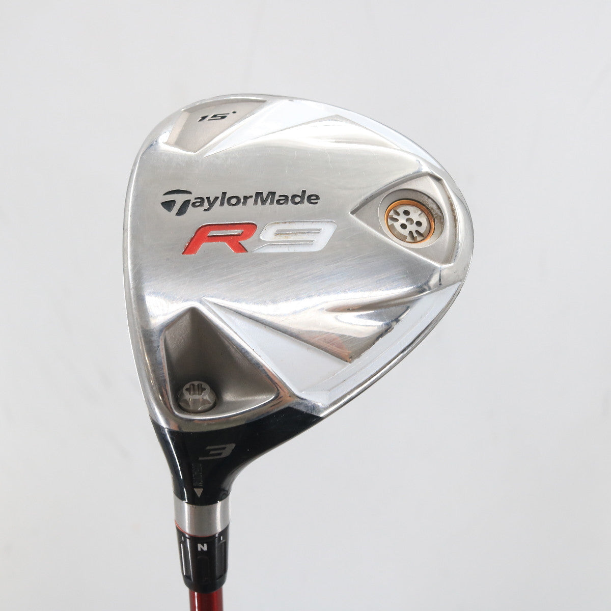 TaylorMade R9 Fairway 3 Wood 15 Deg Graphite Motore 70 Stiff Left-Hand S-162265