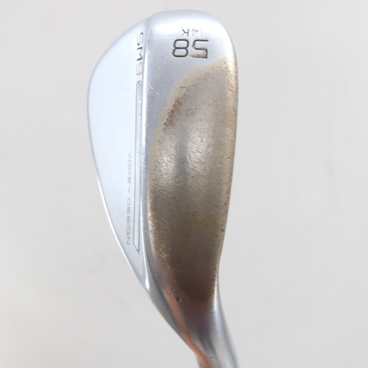 Titleist Vokey SM9 Tour Chrome Lob Wedge 58 Deg 58.14 K-Grind Steel RH S-162357
