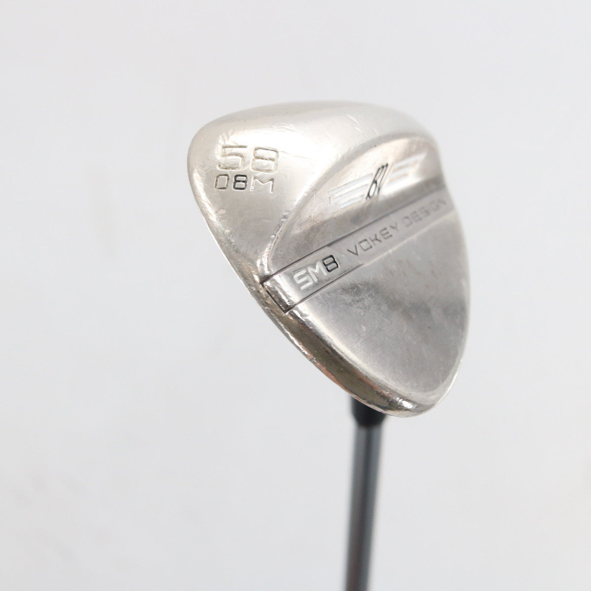 Titleist Vokey SM8 Brushed Steel Wedge 58 Deg 58.08M Graphite Regular RH S-162649