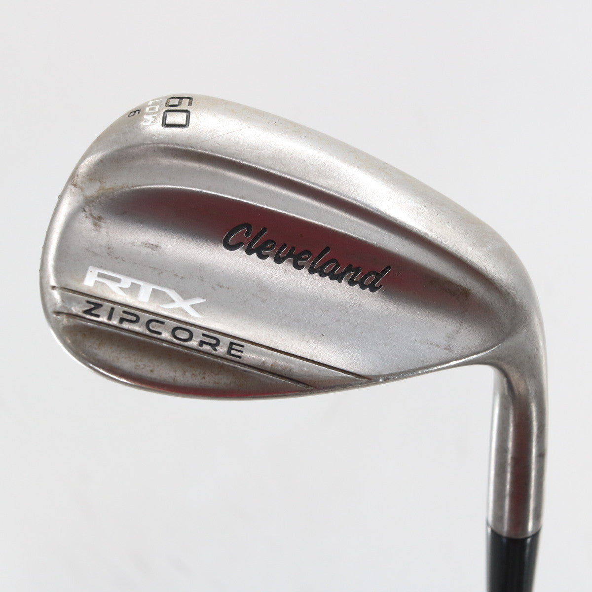 Cleveland RTX ZipCore Tour Rack Raw Lob Wedge 60 Deg 60.06 LOW Steel RH S-162779