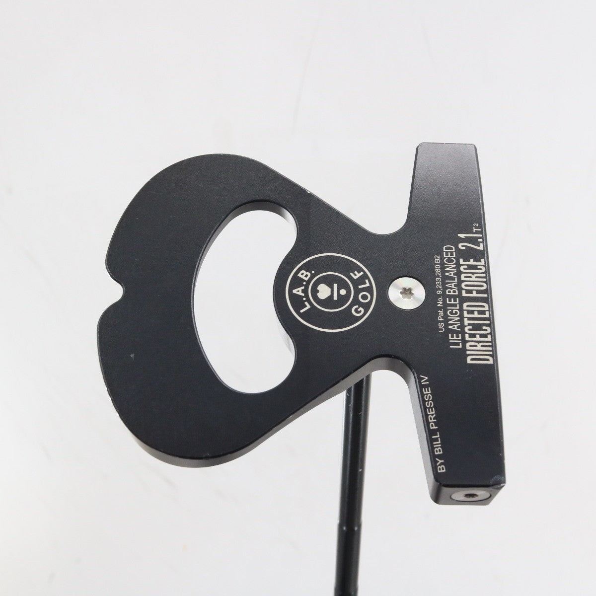 L.A.B. Golf DF 2.1 Mallet Putter Black Steel 33 Inches 33" Right-Handed S-162824