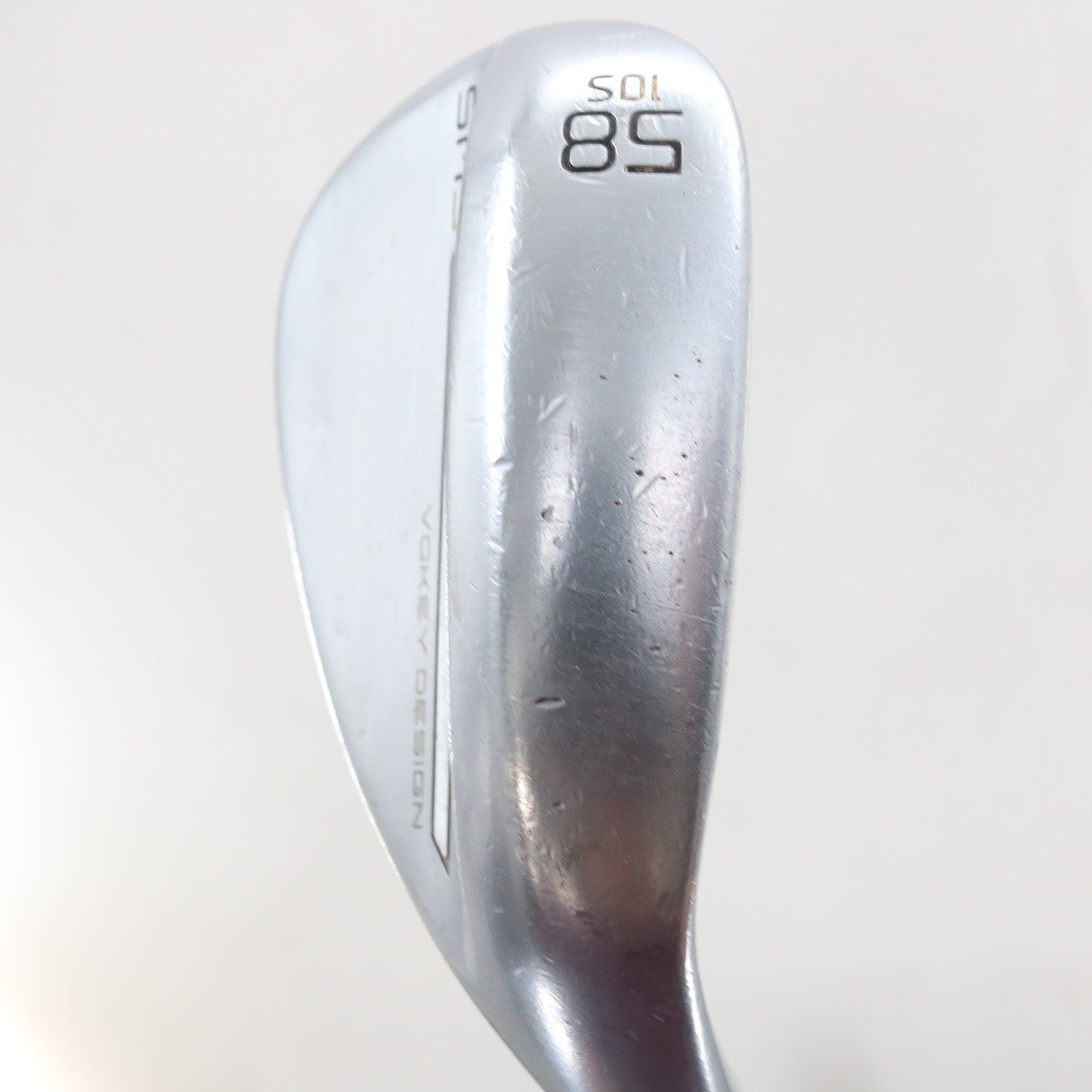 Titleist Vokey SM9 Tour Chrome Lob Wedge 58 Deg 58.10 S-Grind Steel RH S-162827
