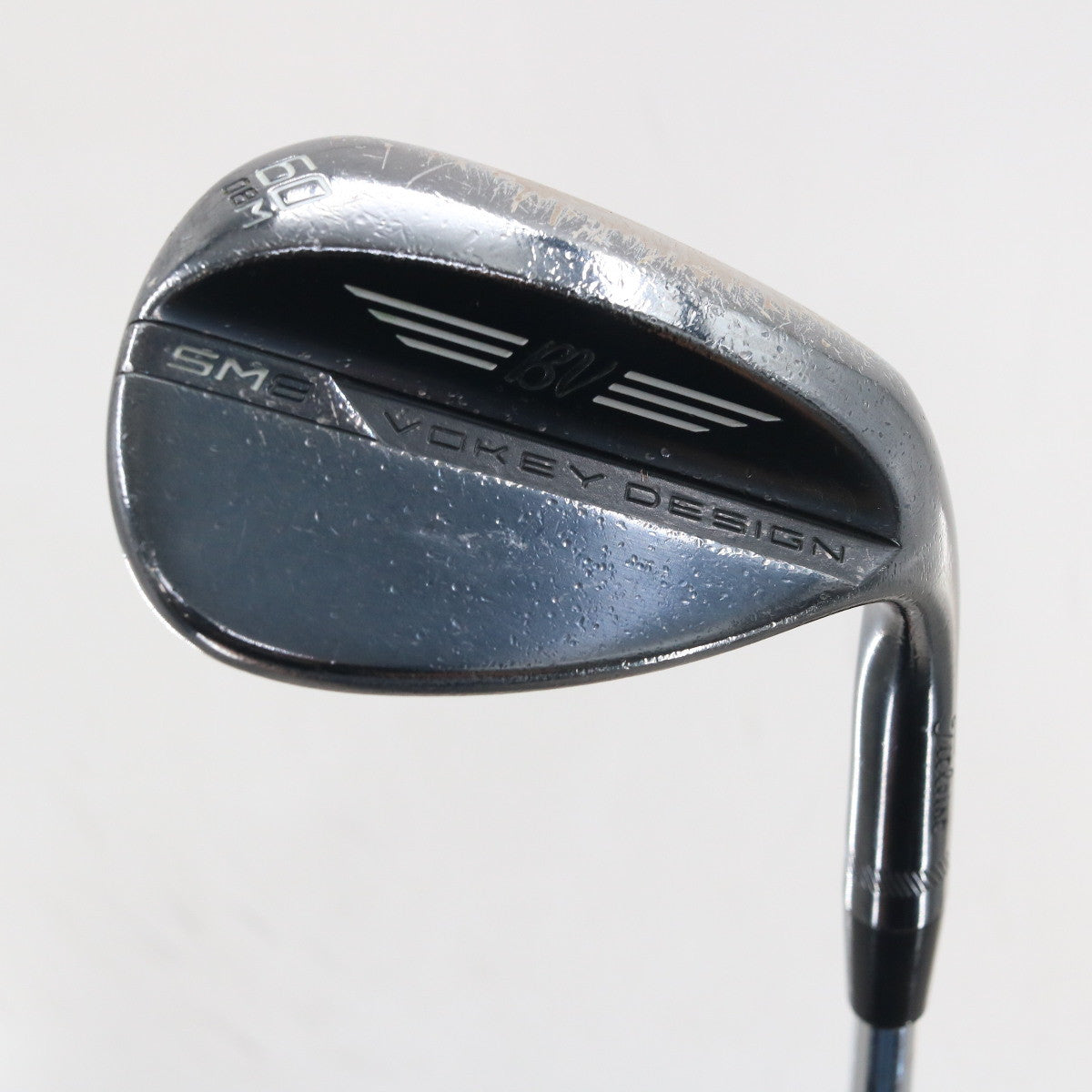 Titleist Vokey SM8 Jet Black Lob Wedge 60 Degree 60.08 M-Grind Steel RH S-163010