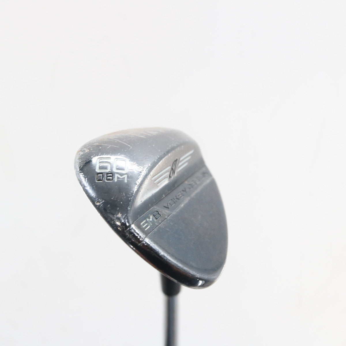 Titleist Vokey SM8 Jet Black Lob Wedge 60 Degree 60.08 M-Grind Steel RH S-163010