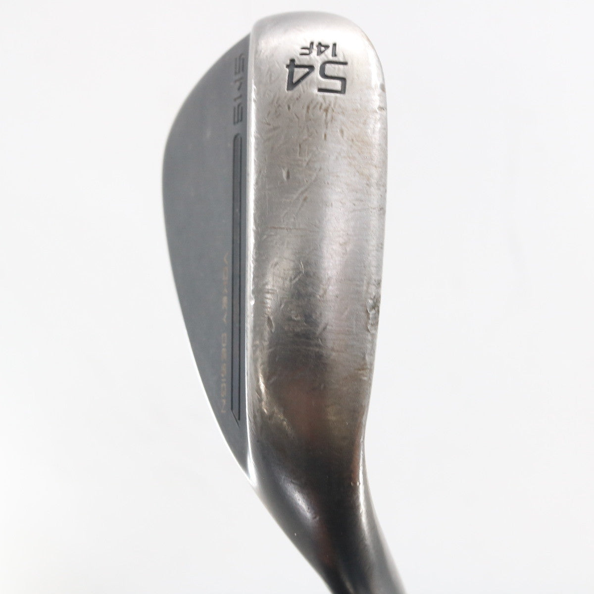 Titleist Vokey SM9 Jet Black Sand Wedge 54 Deg 54.14 F-Grind Steel RH S-163198