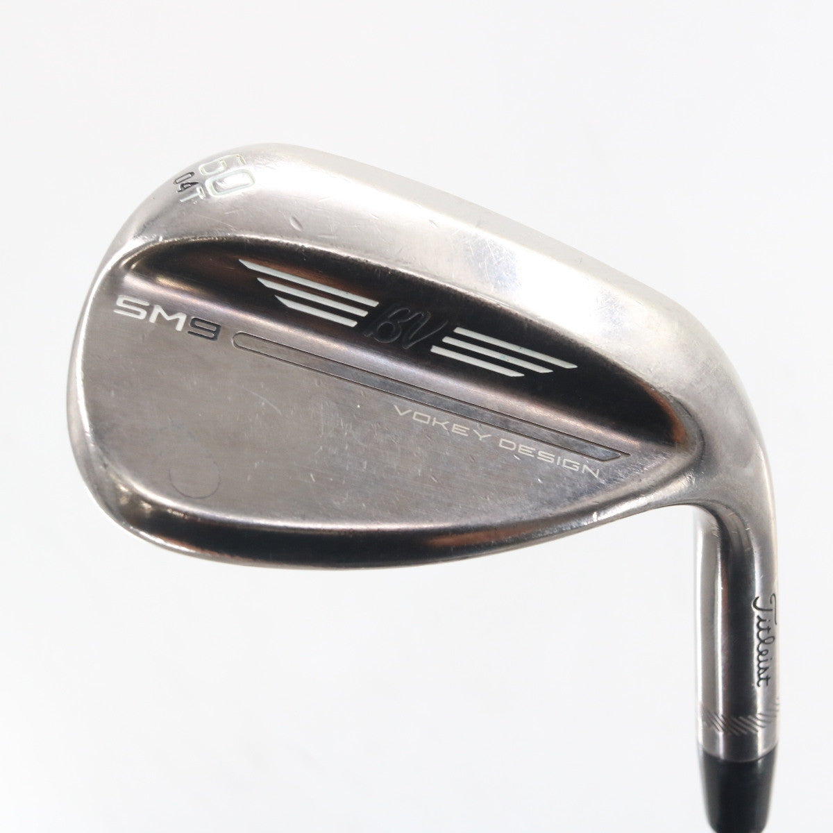 Titleist Vokey SM9 Brushed Steel Lob Wedge 60 Degrees 60.04T Steel RH S-163202