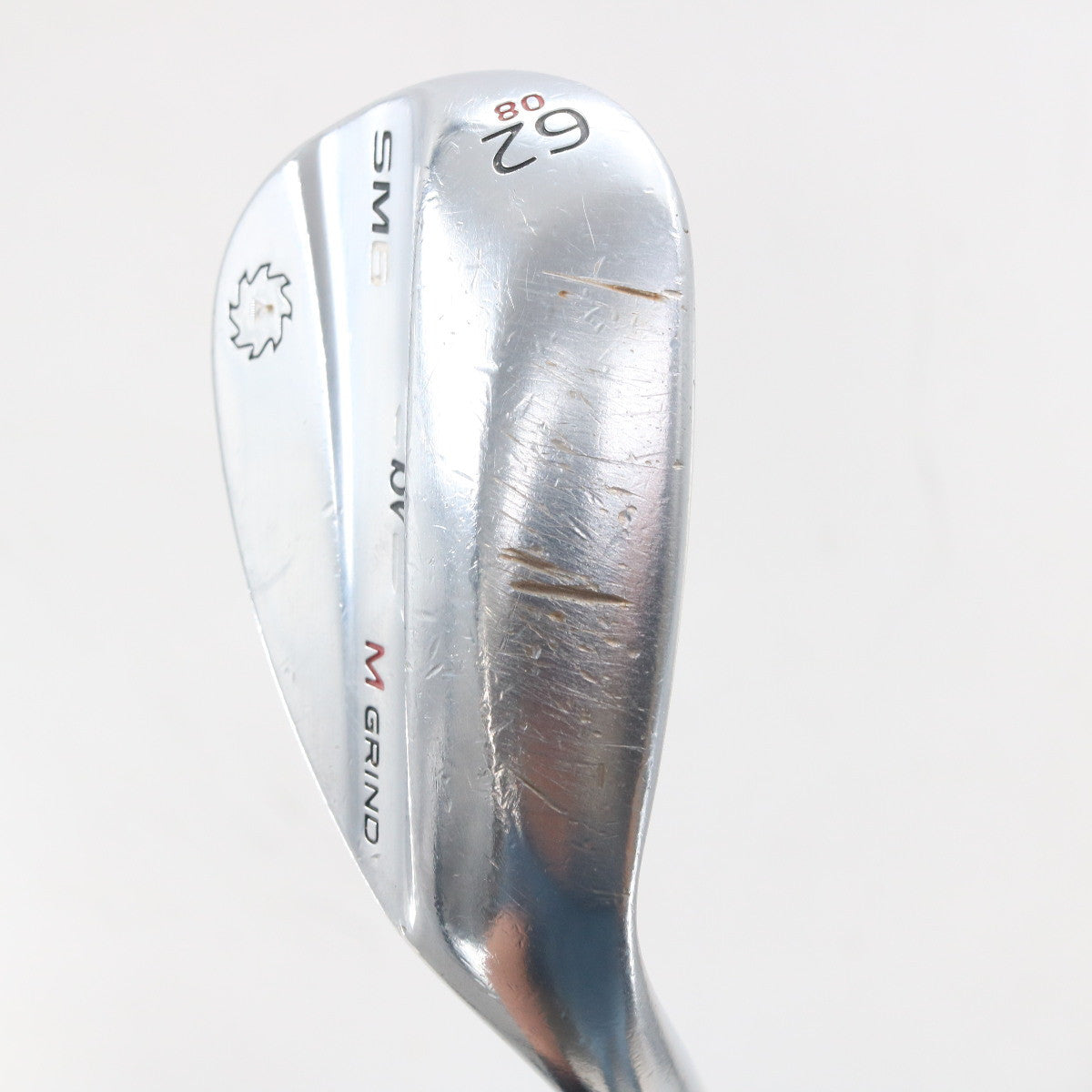 Titleist Vokey SM6 Tour Chrome Lob Wedge 62 Deg 62.08M Graphite Stiff RH S-163254