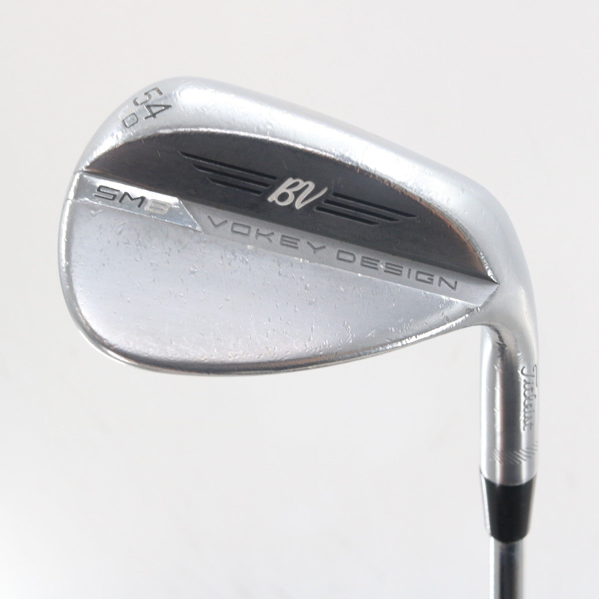 Titleist Vokey SM8 Tour Chrome Sand Wedge 54 Deg 54.12 D-Grind Steel RH S-163292