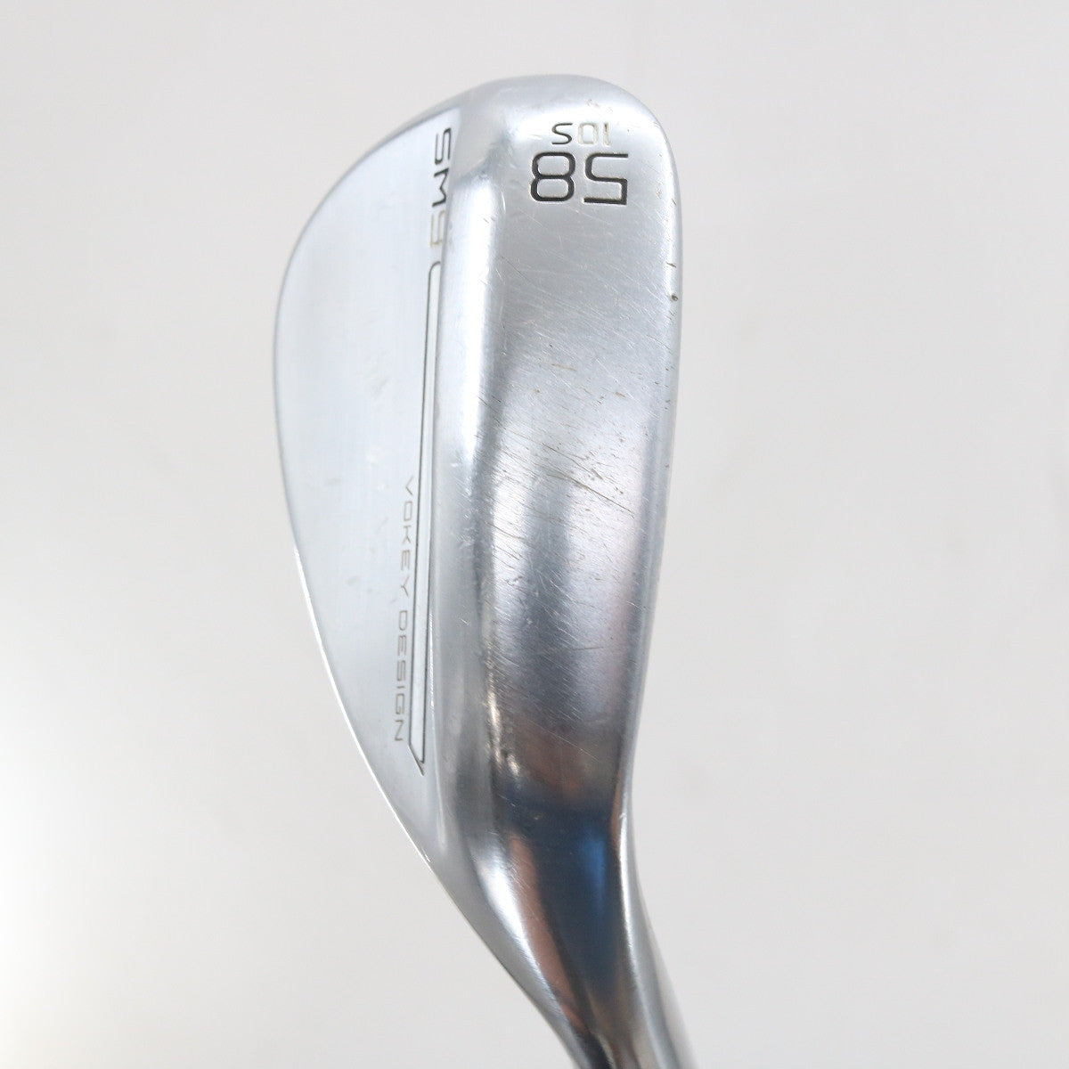 Titleist Vokey SM9 Tour Chrome Lob Wedge 58 Deg 58.10 S-Grind Steel RH S-163339