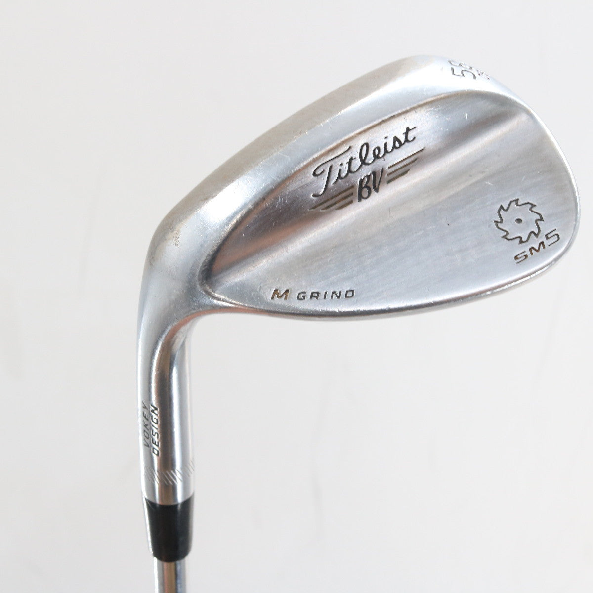 Titleist Vokey SM5 Tour Chrome Sand Wedge 58 Deg 58.08M Steel Left-Hand S-163386