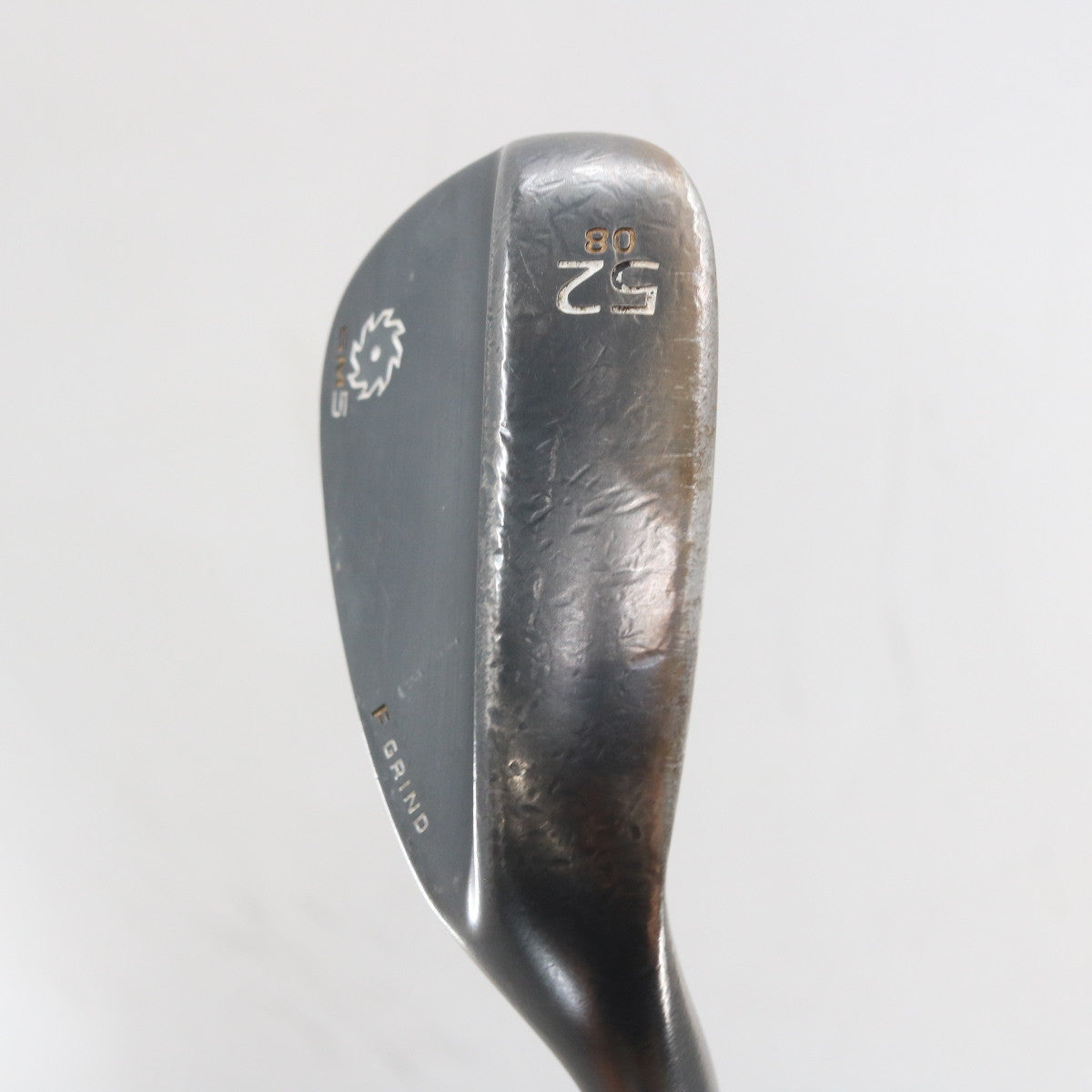 Titleist Vokey SM5 Raw Black Gap Wedge 52 Deg 52.08 F-Grind Steel RH S-163391
