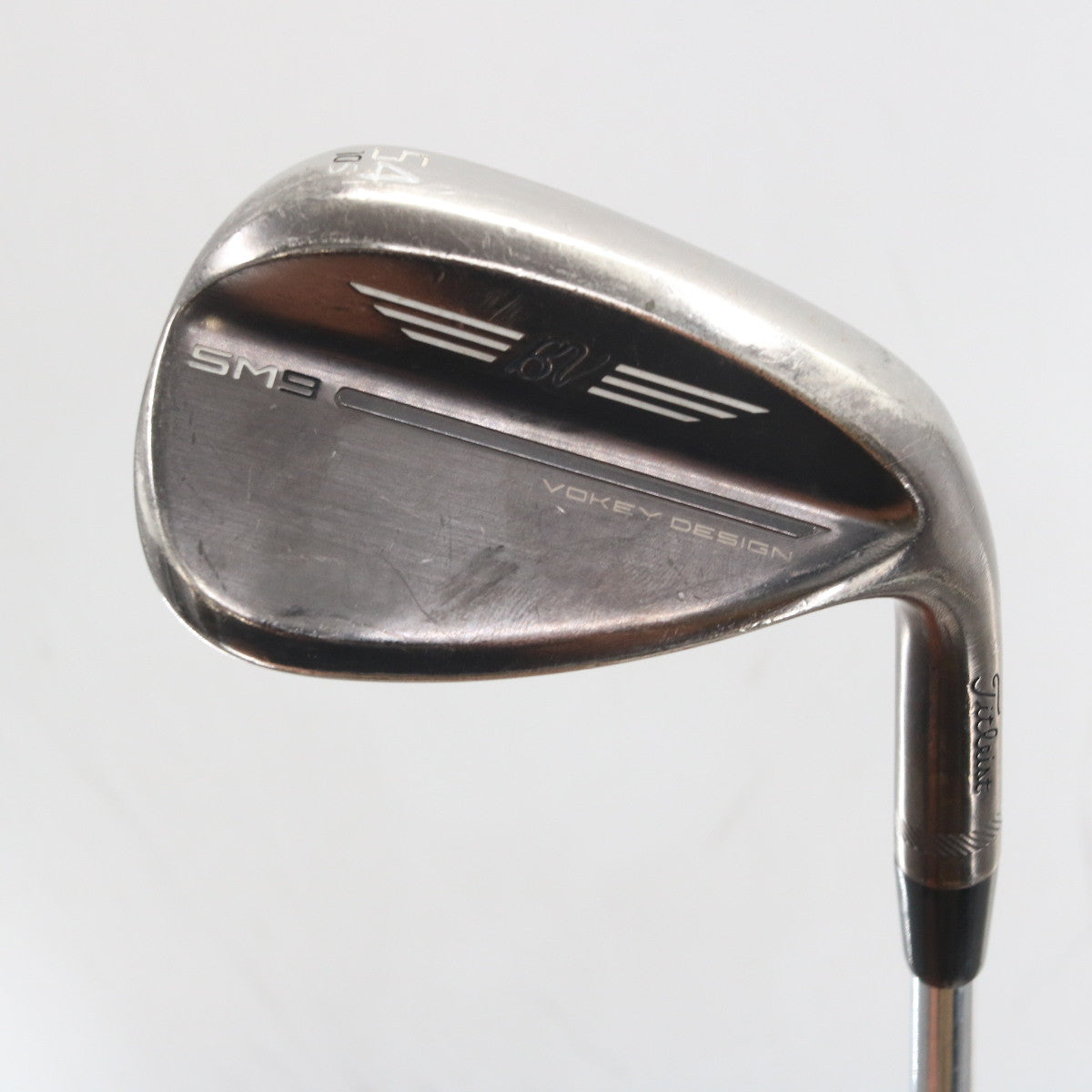 Titleist Vokey SM9 Brushed Steel Sand Wedge 54 Degrees 54.10S Steel RH S-163501