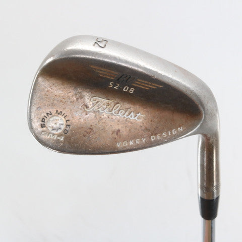 Titleist Vokey SM4 Spin Milled Oil Can Gap Wedge 52 Deg 52.08 Steel RH S-163505