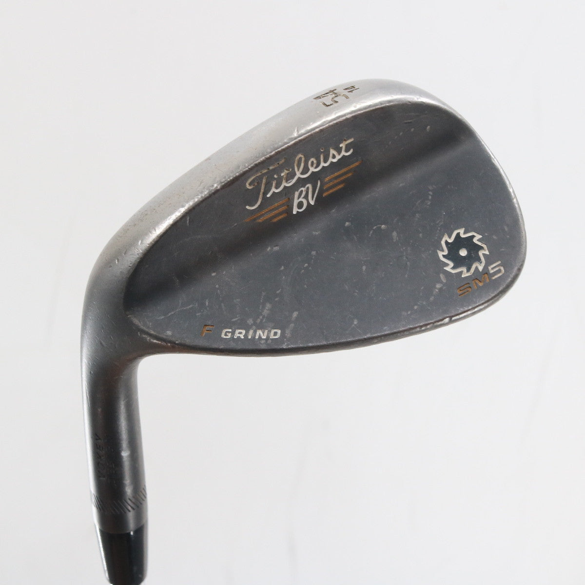 Titleist Vokey SM5 Raw Black Sand Wedge 54 Deg 54.14F Steel Left-Hand S-163508