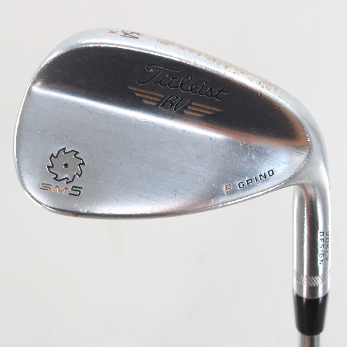 Titleist Vokey SM5 Tour Chrome Sand Wedge 54 Deg 54.14F Steel Stiff RH S-163509