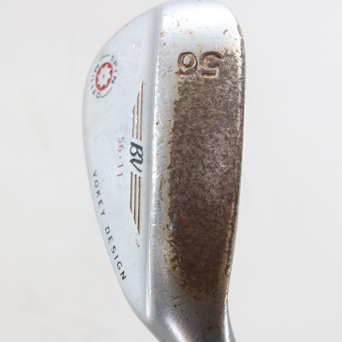 Titleist Vokey Spin Milled Tour Chrome Sand Wedge 56 Deg 56.11 Steel RH S-163510