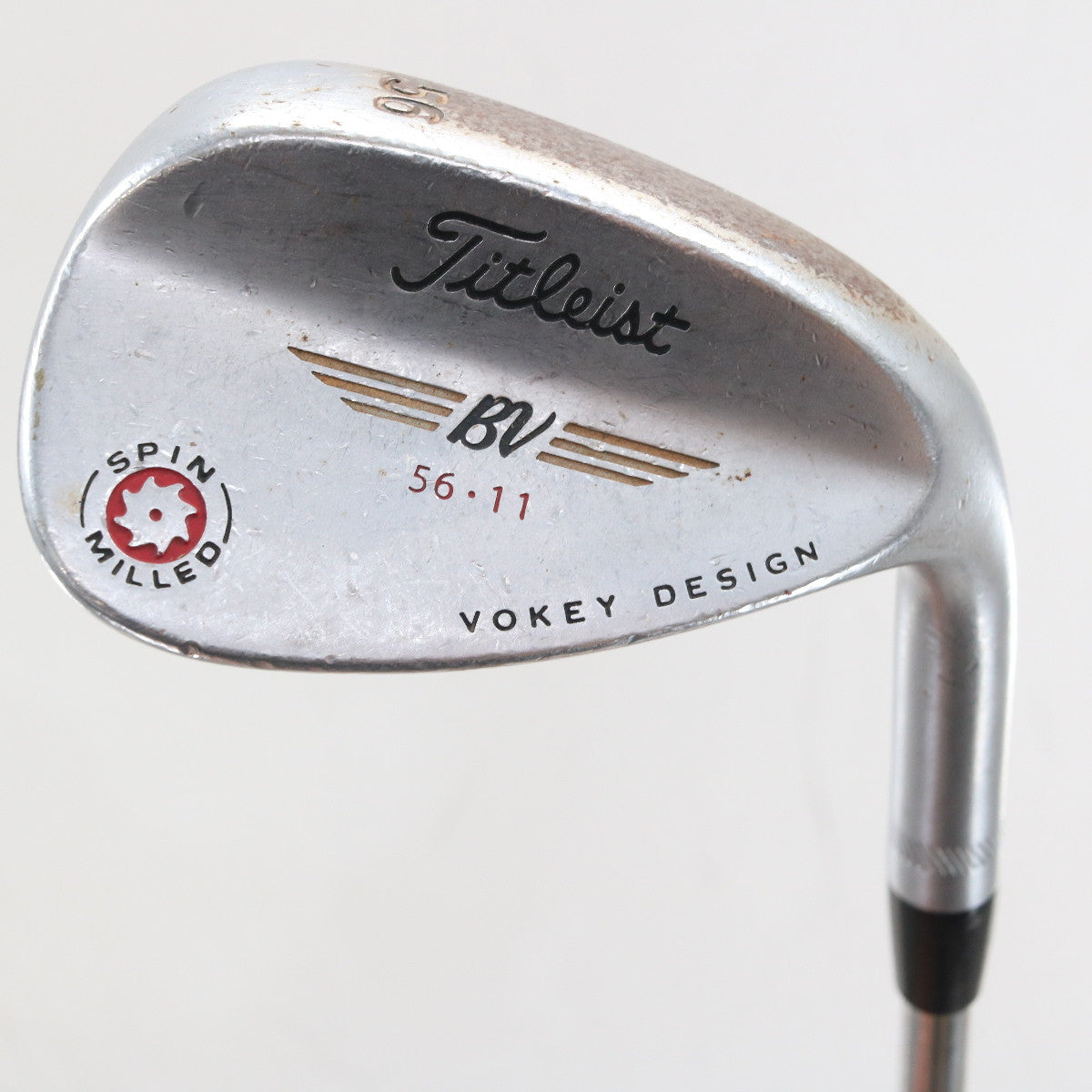 Titleist Vokey Spin Milled Tour Chrome Sand Wedge 56 Deg 56.11 Steel RH S-163510
