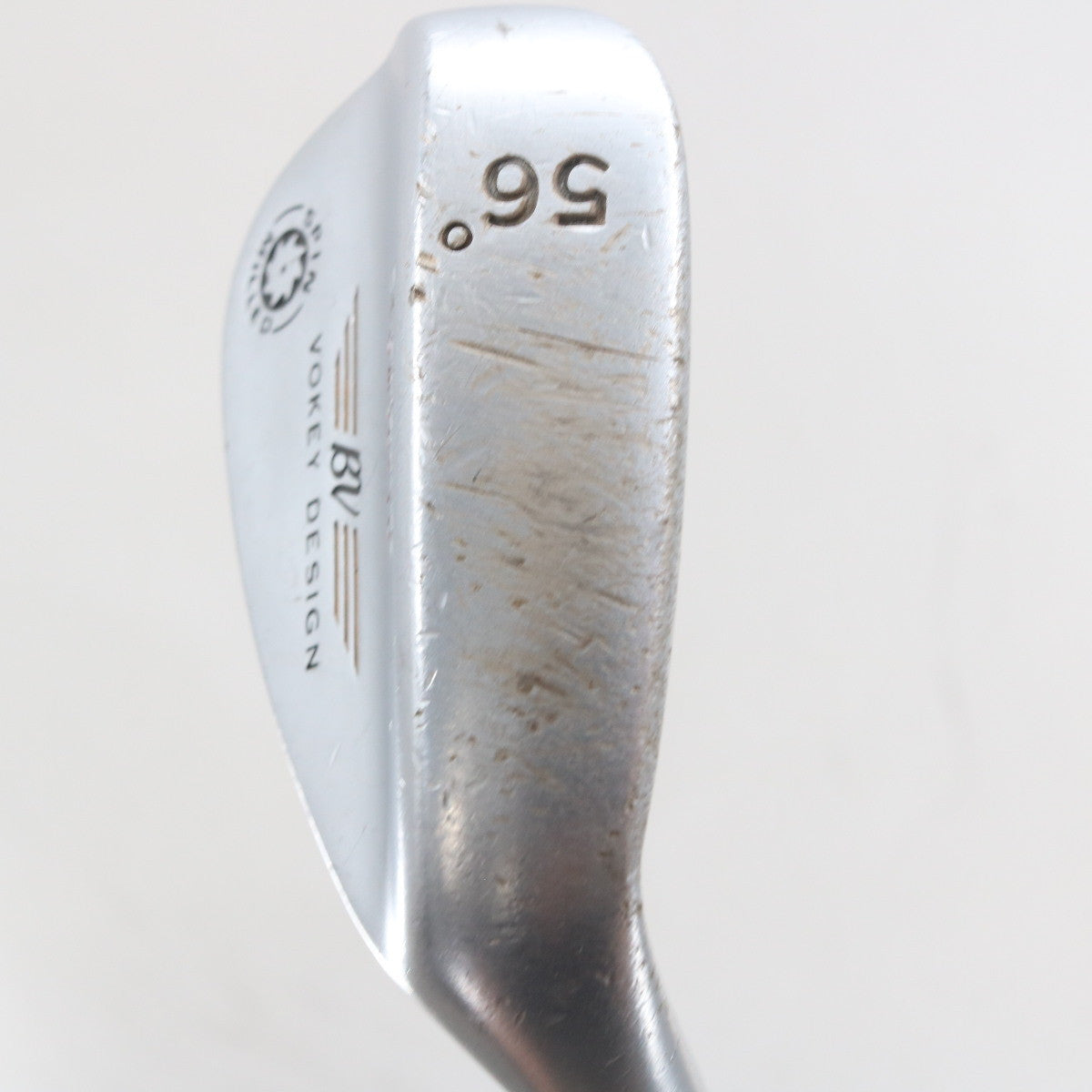 Titleist Vokey Spin Milled Tour Chrome Sand Wedge 56 Deg 56.10 Steel RH S-163513