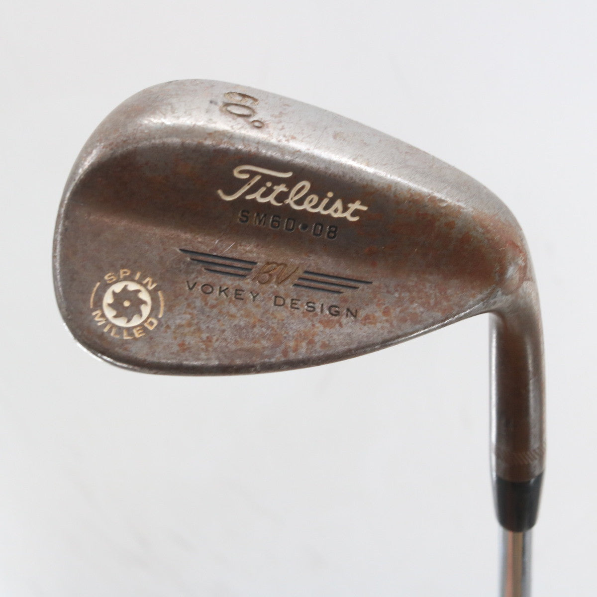 Titleist Vokey Spin Milled Lob Wedge 60 Deg SM60.08 Steel Wedge RH -1" S-163515